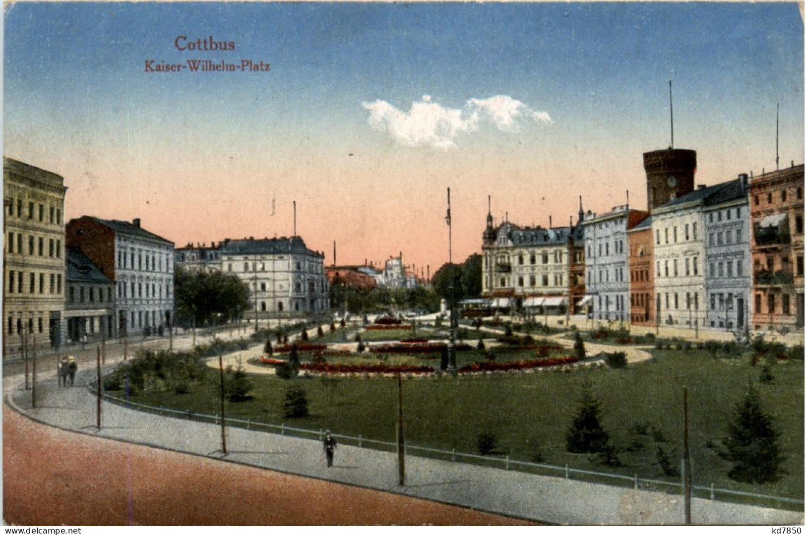 Cottbus, Kaiser-Wilhelm-Platz - Cottbus