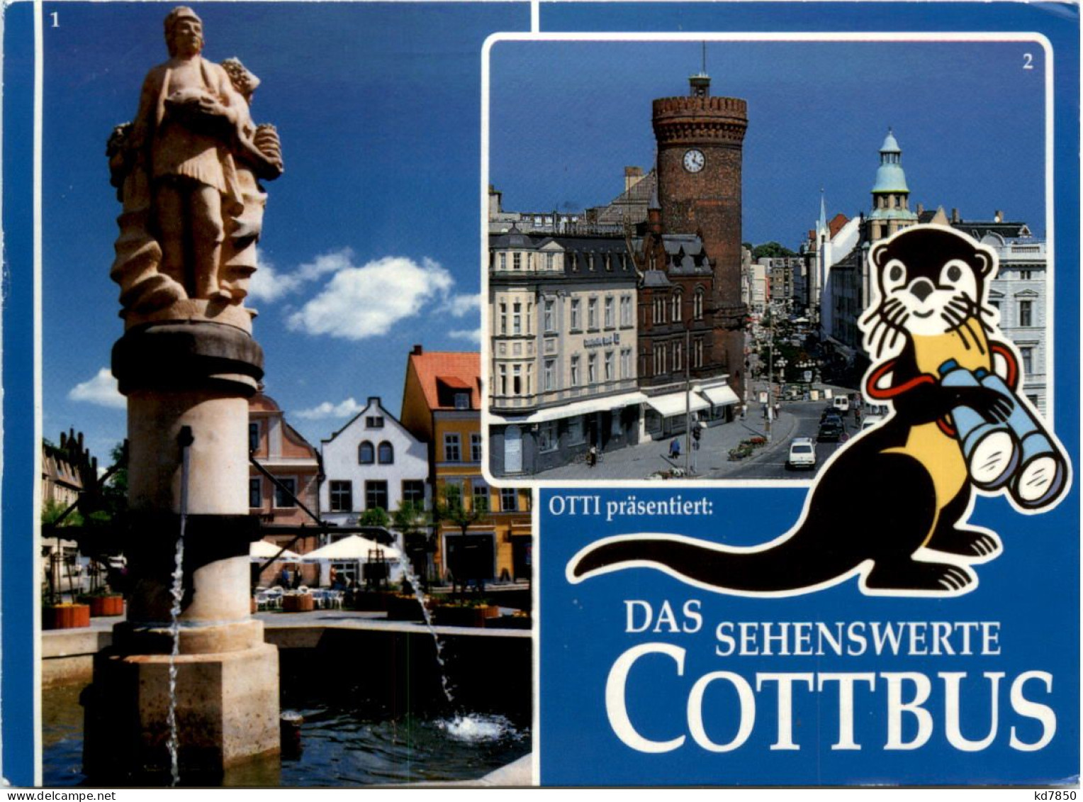 Cottbus, Bundesgartenschau 1995, Div. Bilder - Cottbus