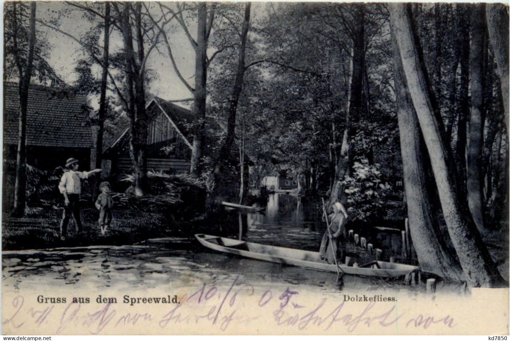 Spreewald, Grüsse, Dolzkefliess - Luebbenau