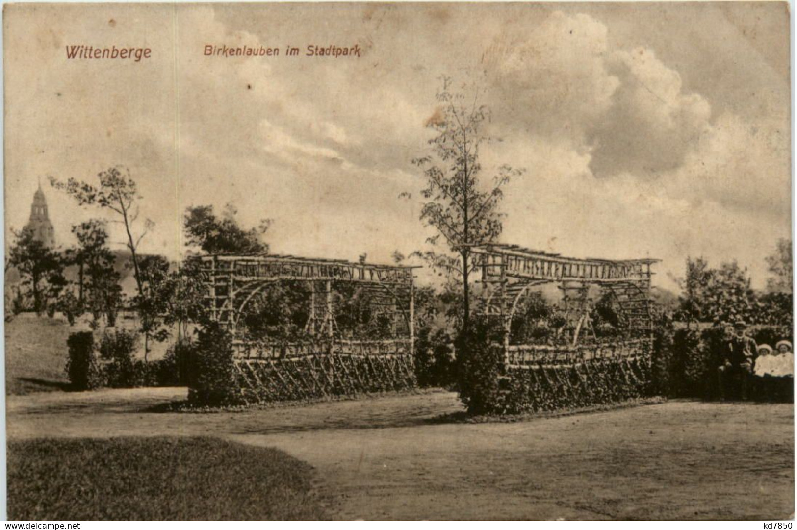 Wittenberge, Birkenlauben Im Stadtpark - Wittenberge