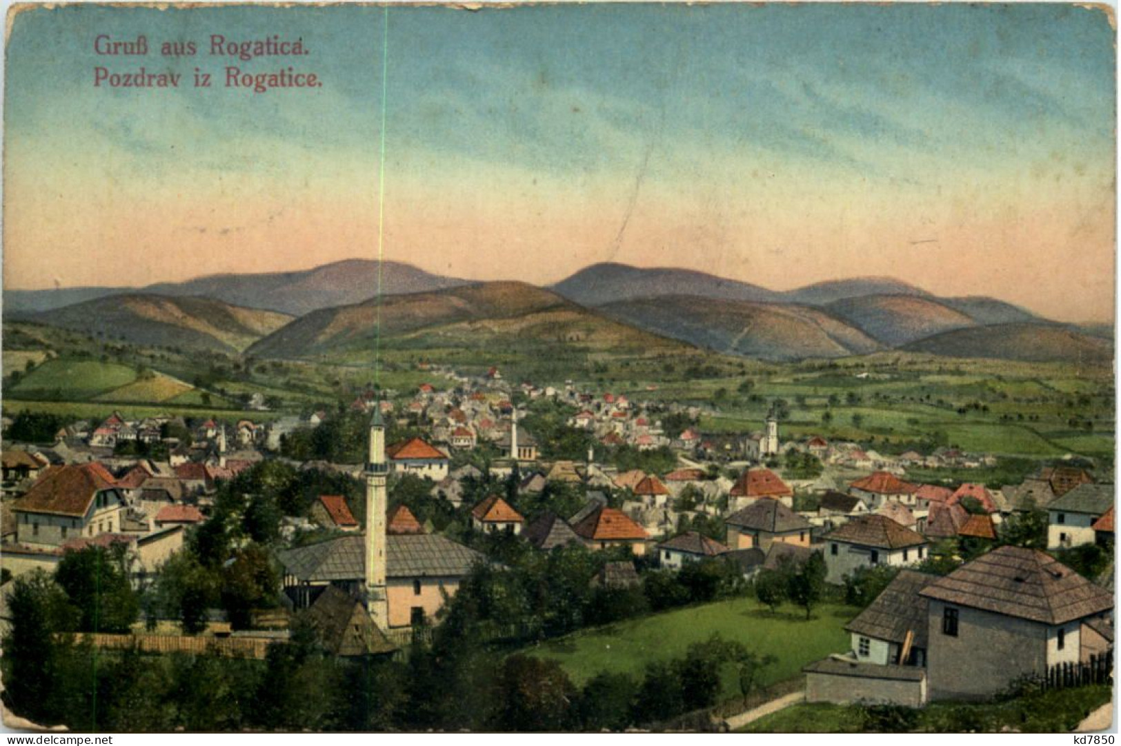 Gruss Aus Rogatica - Rogatice - KuK Feldpost Schützen Regiment 18 - Bosnie-Herzegovine