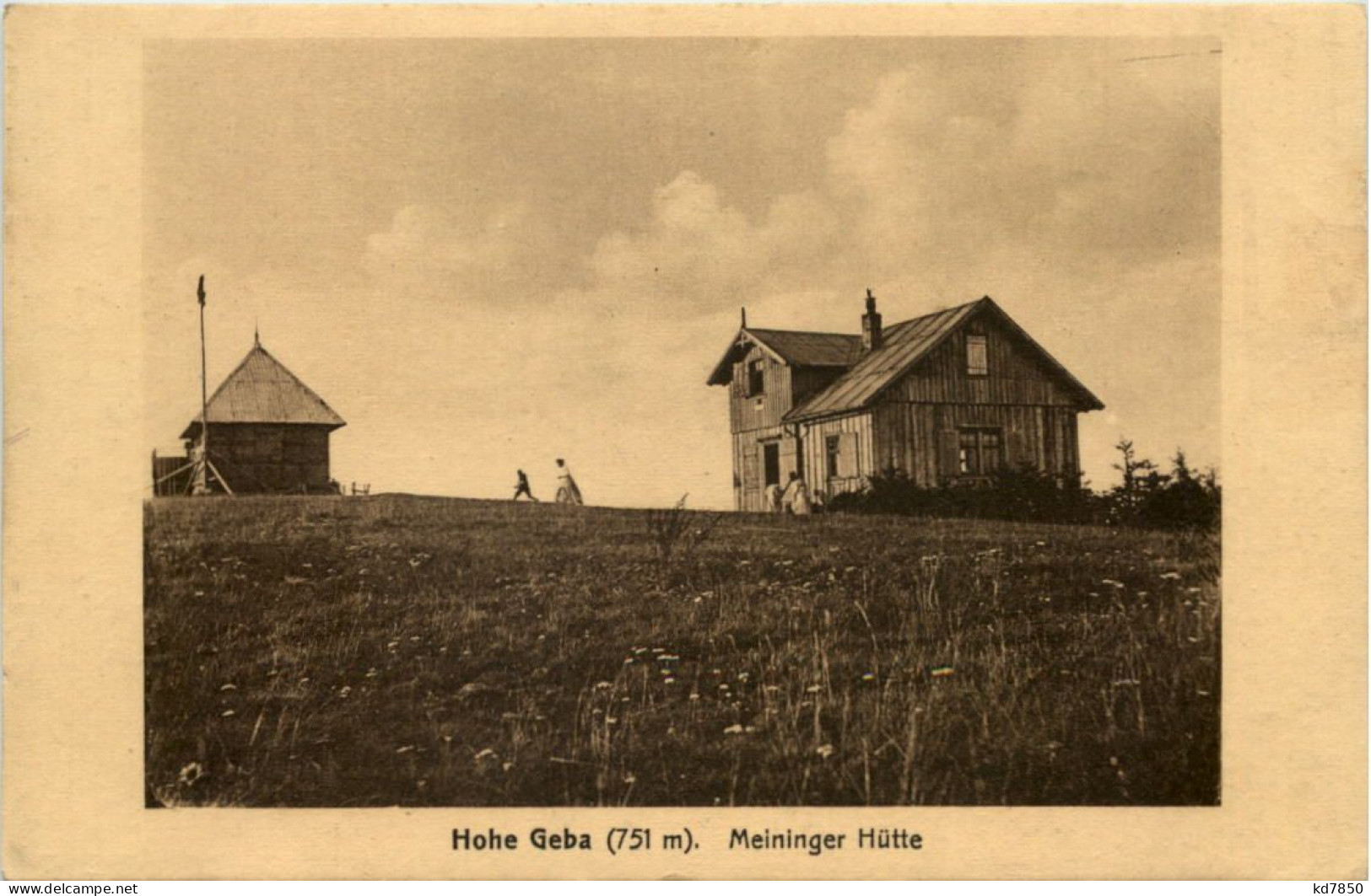 Hohe Geba, Meininger Hütte - Schmalkalden