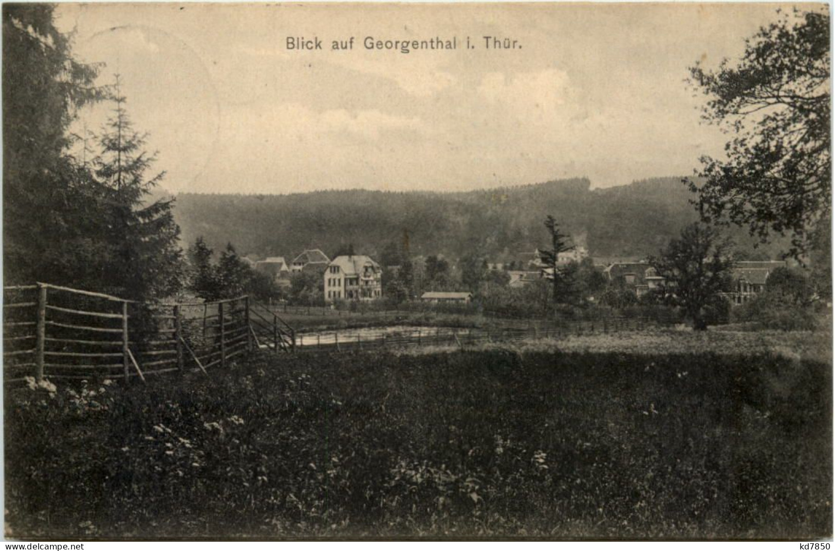 Blick Auf Georgenthal - Georgenthal