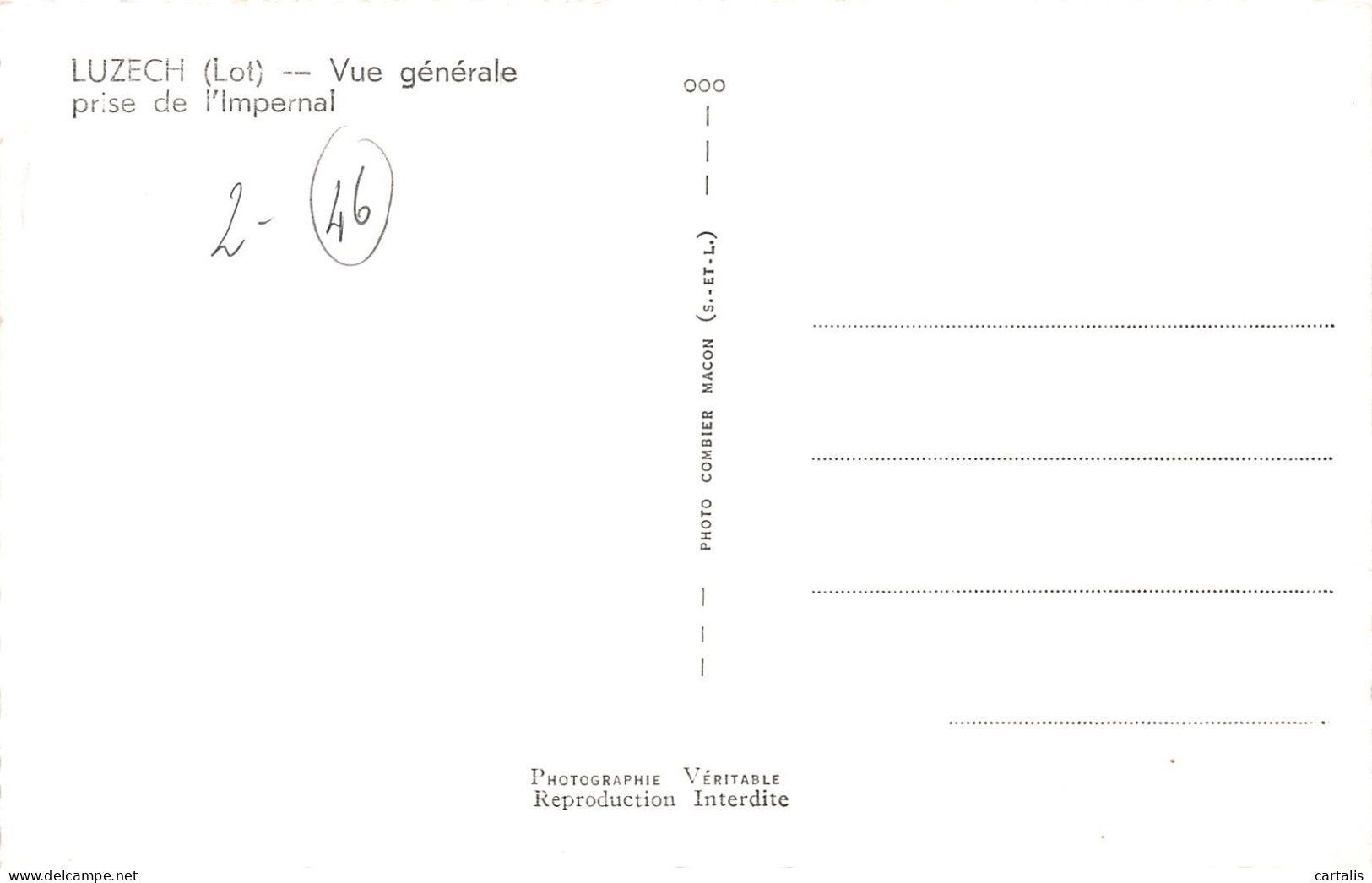 46-LUZECH-N°C-4360-E/0389 - Luzech