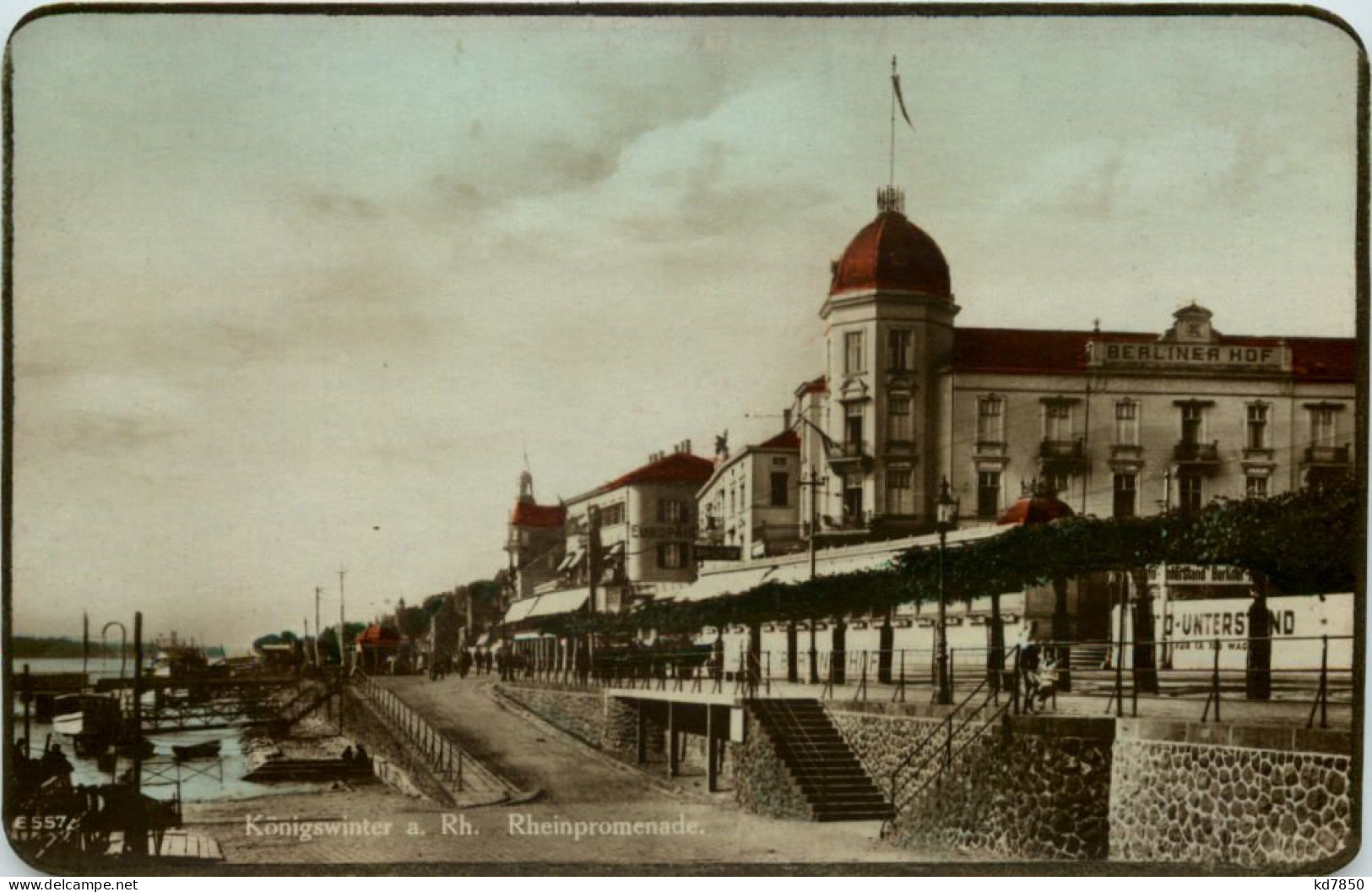 Königswinter, Rheinpromenade - Koenigswinter