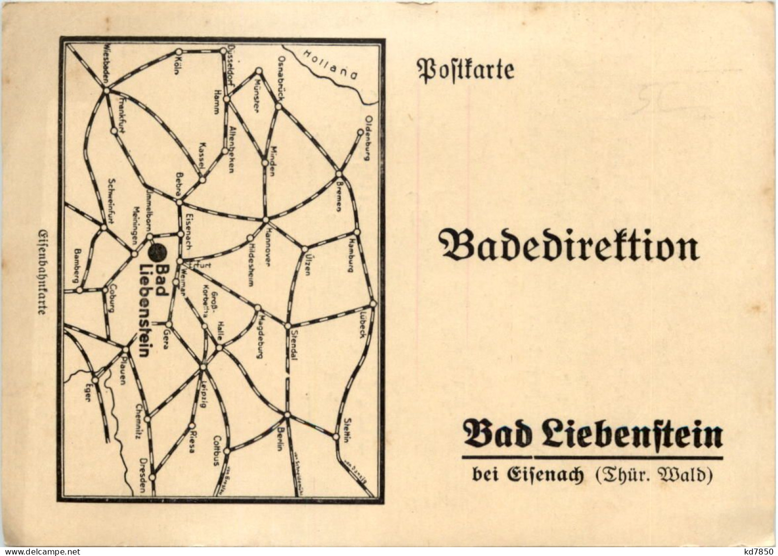 Bad Liebenstein - Badedirektion - Bad Liebenstein