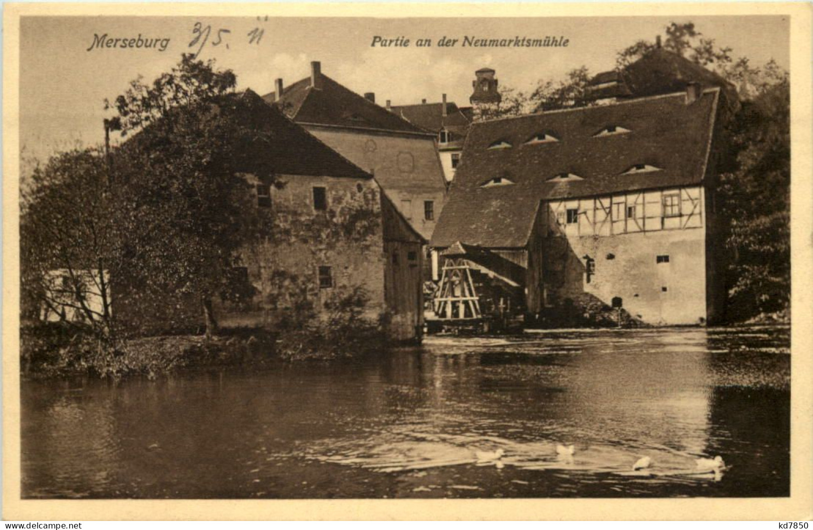 Merseburg, Partie An Der Neumarktsmühle - Merseburg