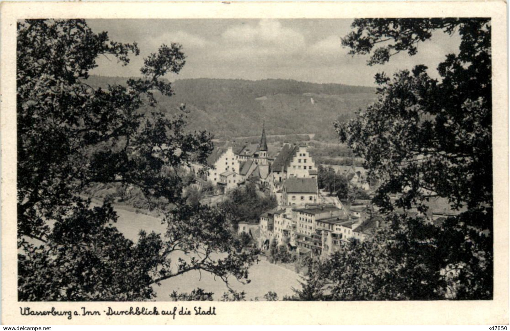 Wasserburg A. Inn, Duchblick Auf Die Stadt - Wasserburg (Inn)