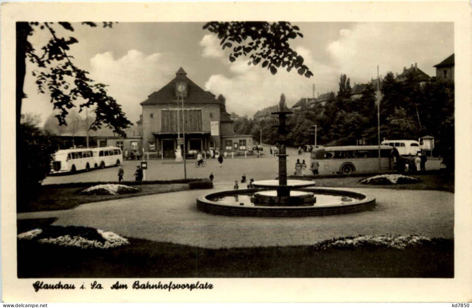 Glauchau - Am Bahnhofsvorplatz - Glauchau