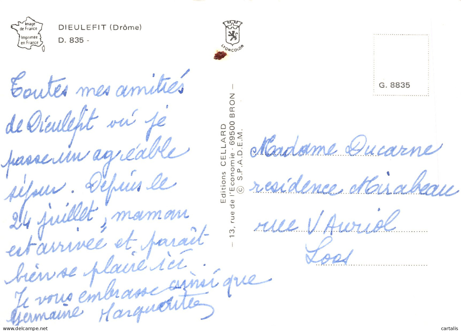 26-DIEULEFIT-N°C-4361-C/0343 - Dieulefit