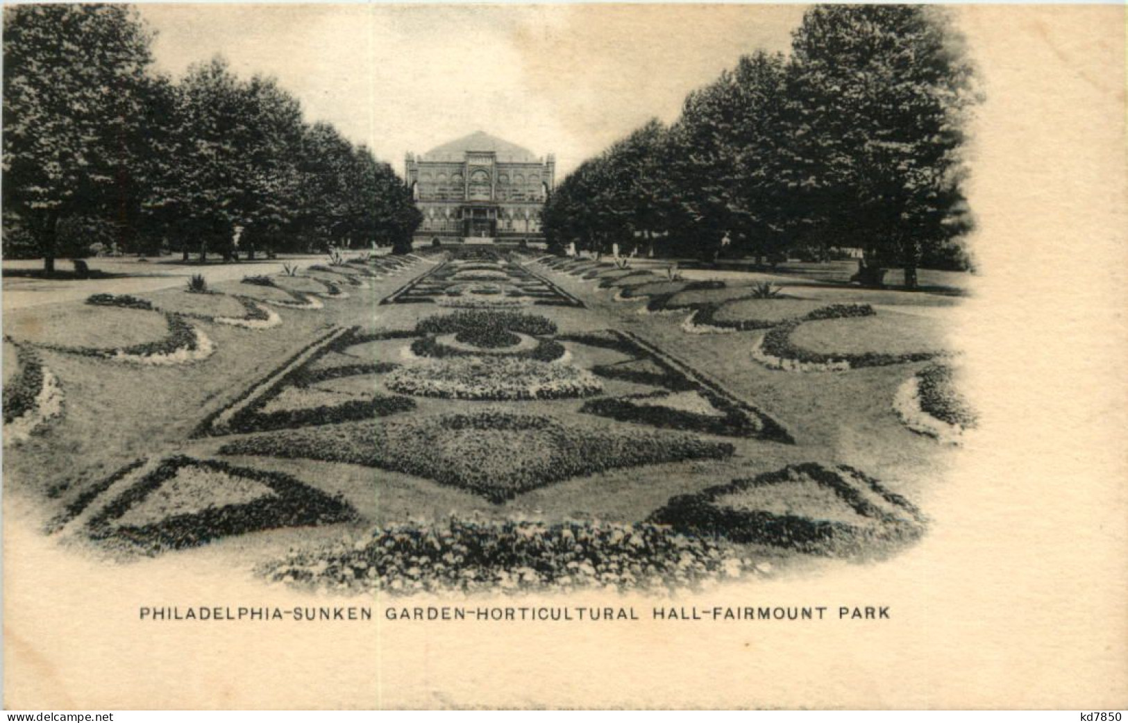 Philadelphia - Sunken Garden - Philadelphia