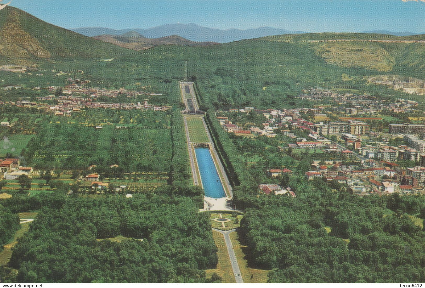 Caserta - Parco Reale - Veduta Aerea - Non Viaggiata - Caserta