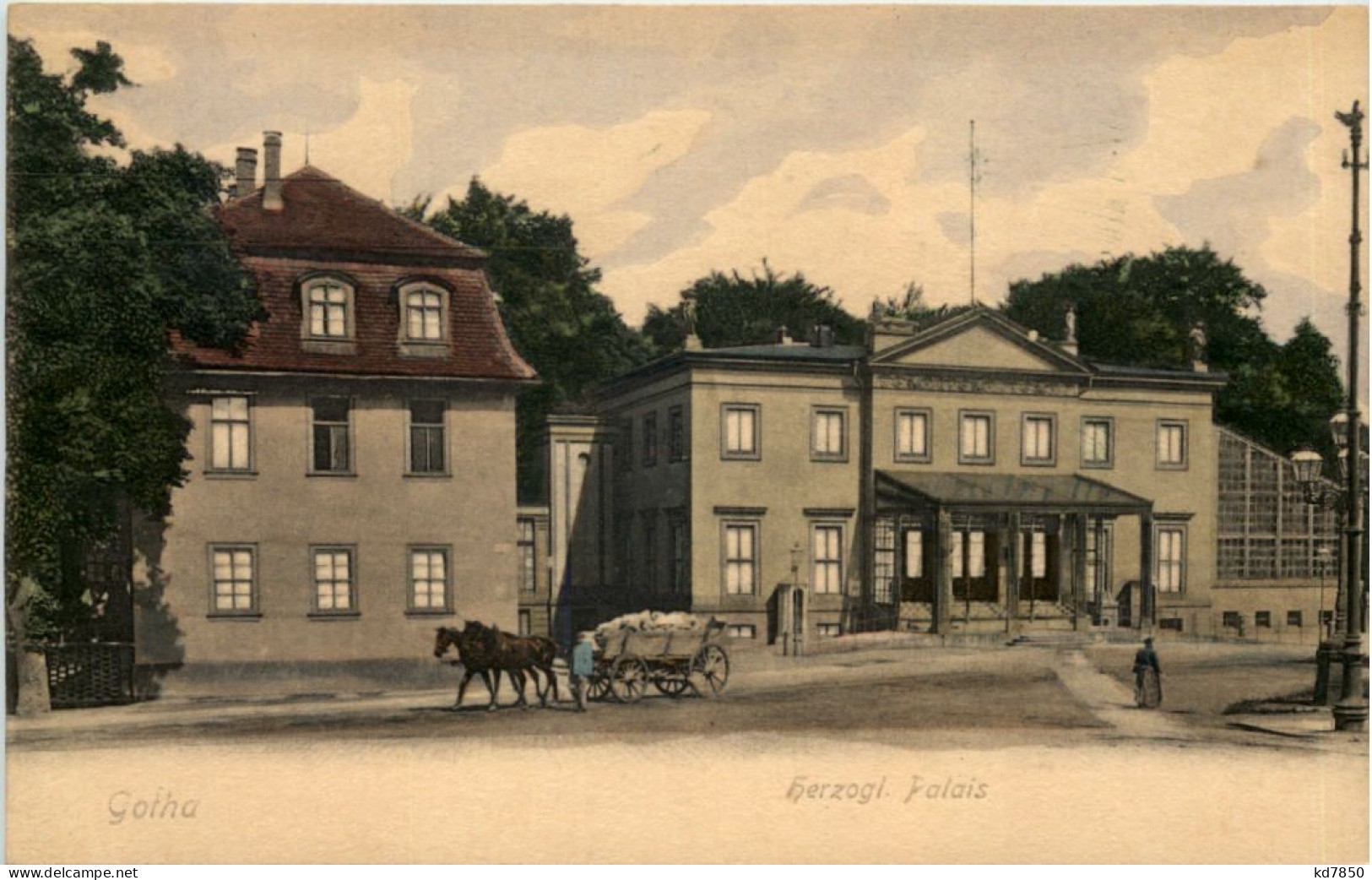 Gotha - Herzogl. Palais - Gotha