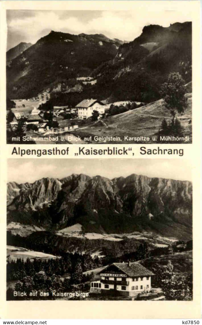 Sachrang, Alpengasthof Kaiserblick - Rosenheim