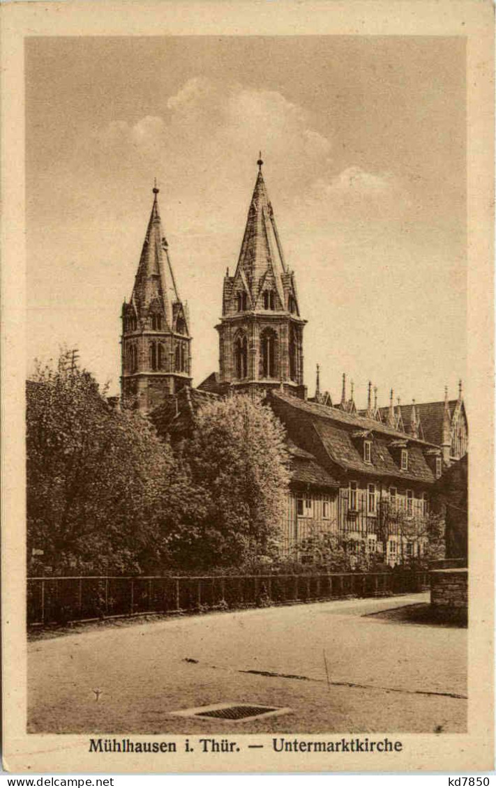 Mühlhausen - Untermarktkirche - Muehlhausen