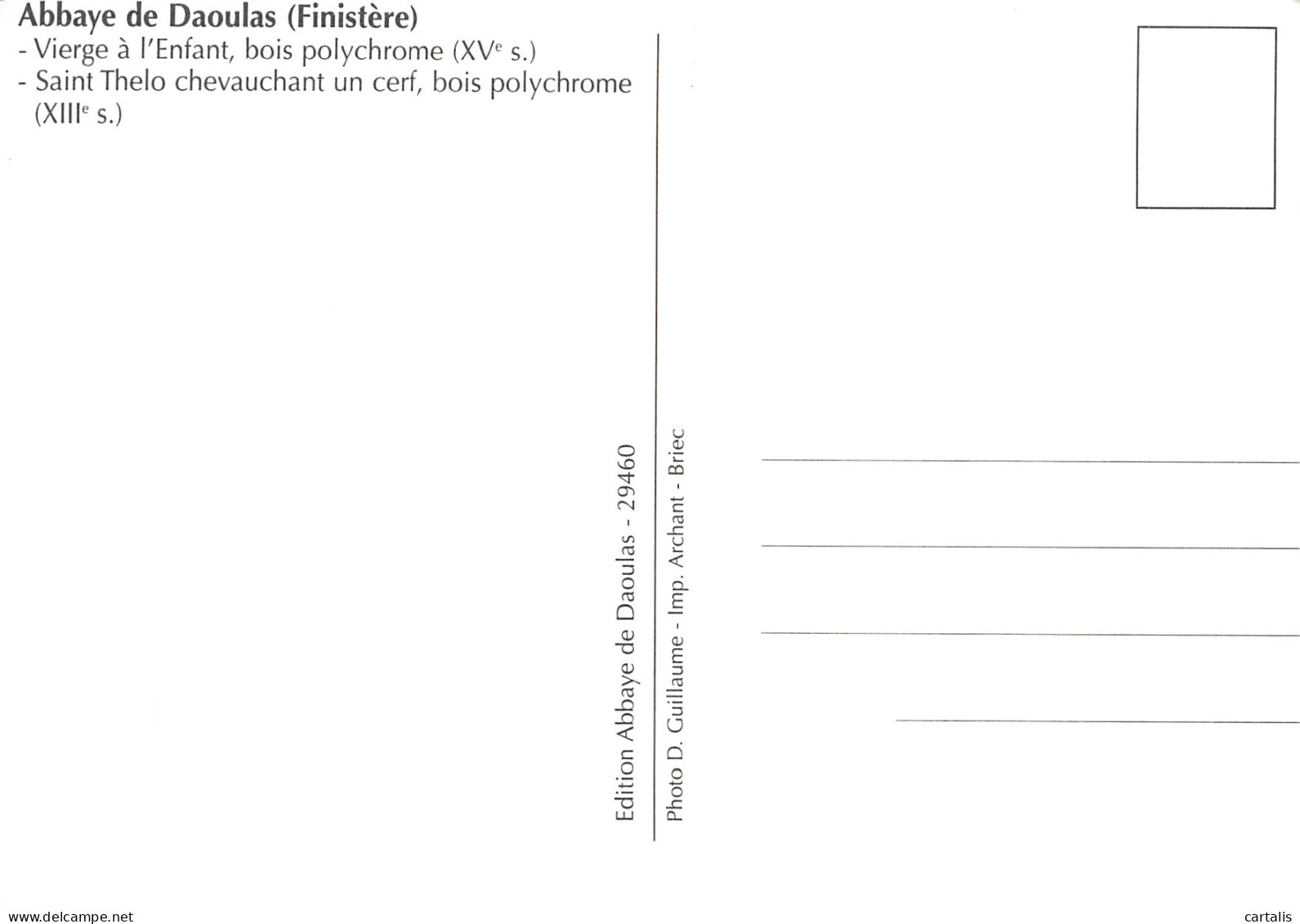 29-DAOULAS-N°C-4361-B/0117 - Daoulas