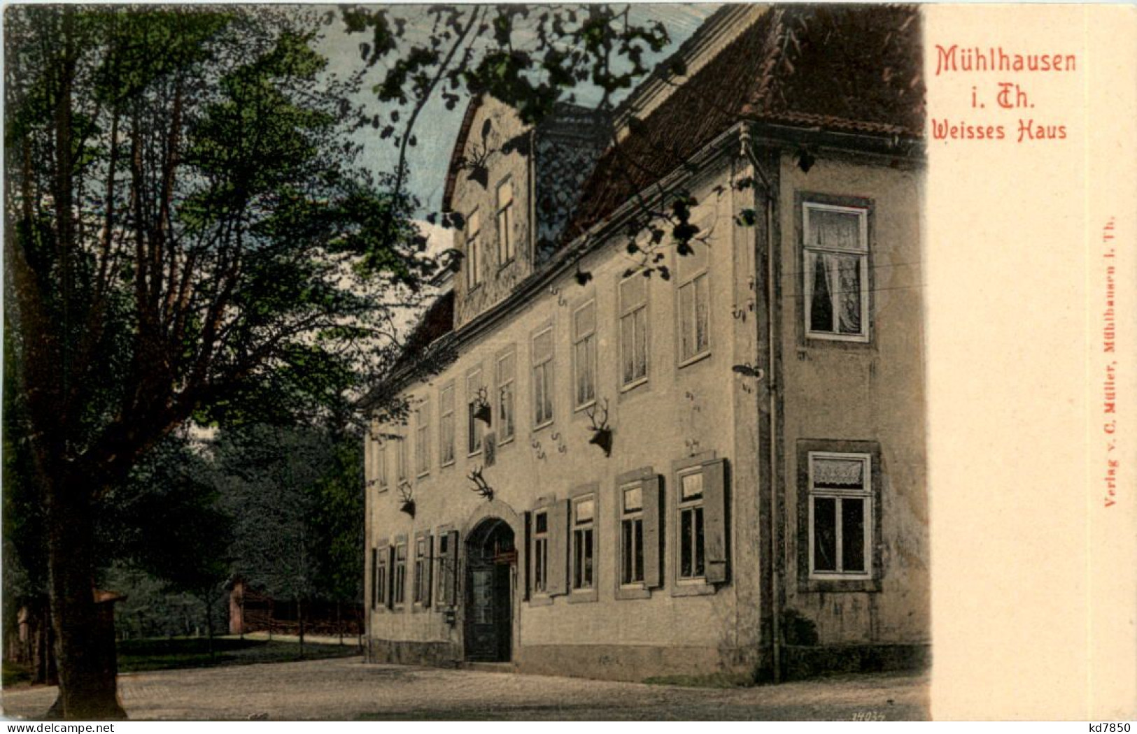 Mühlhausen - Weisses Haus - Muehlhausen