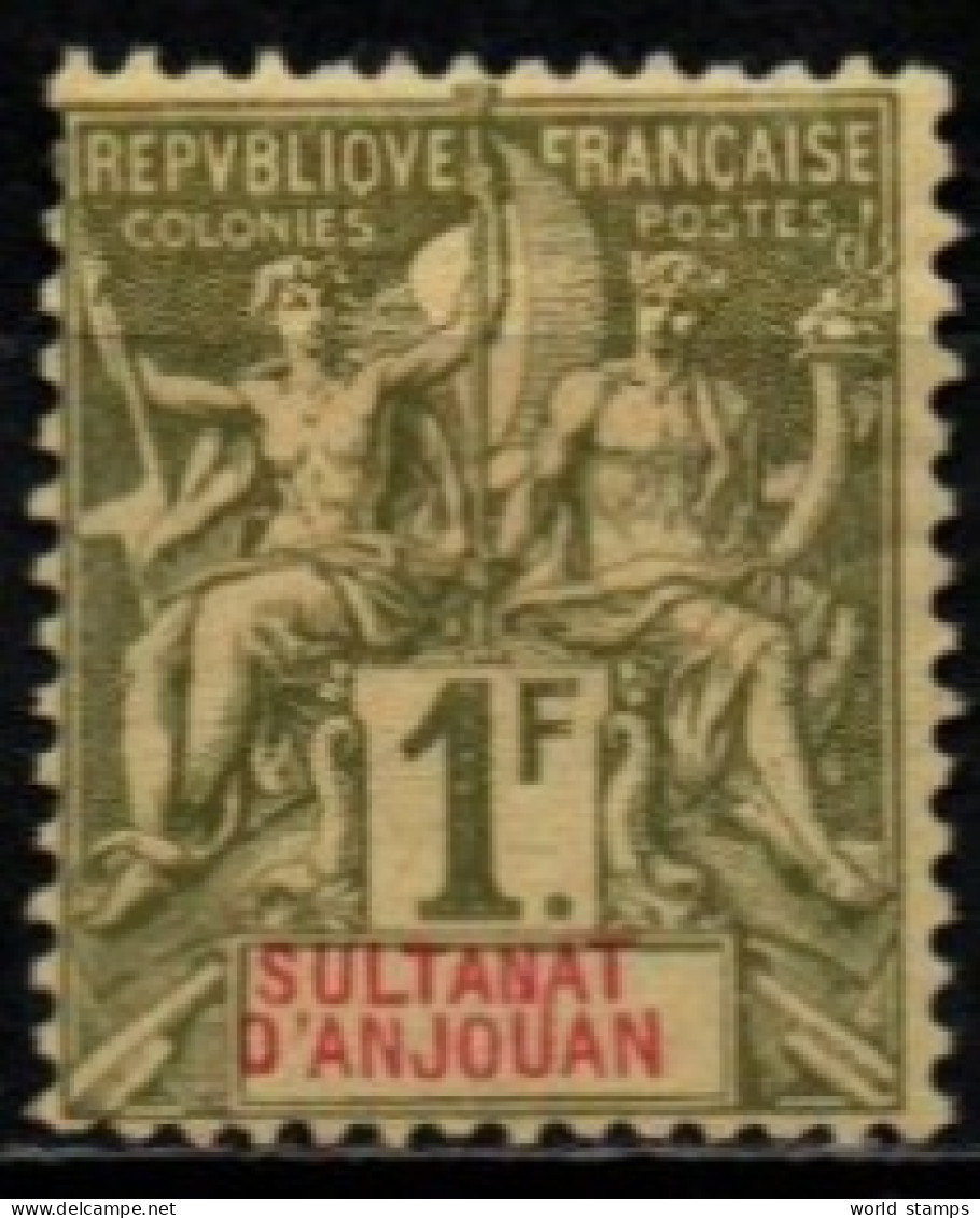 ANJOUAN 1892-99 * - Neufs