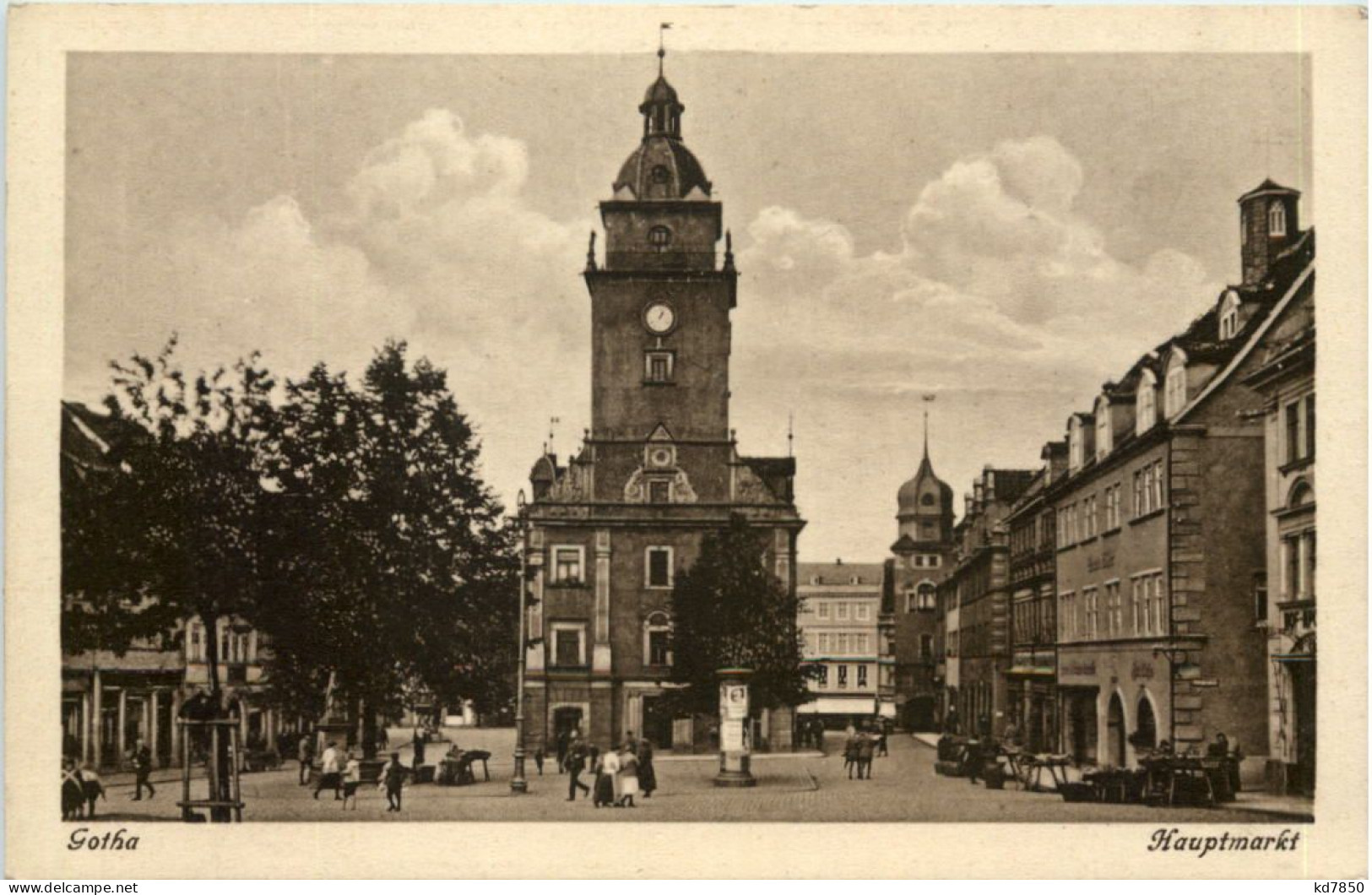 Gotha - Hauptmarkt - Gotha