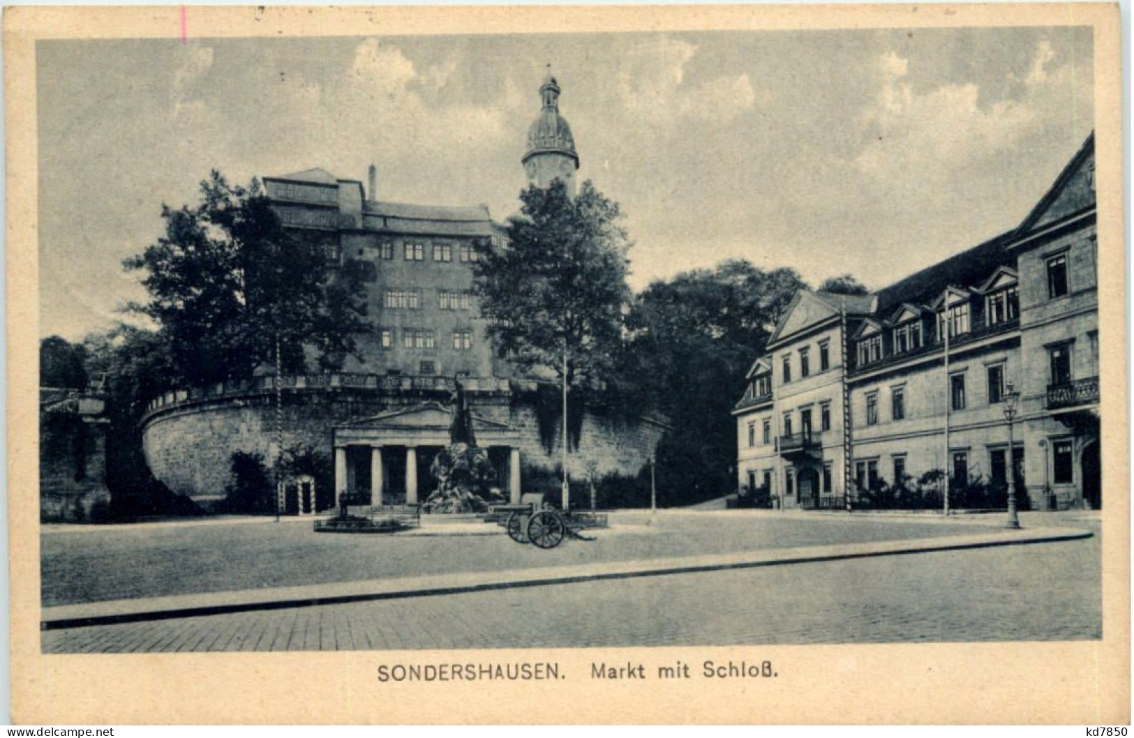 Sondershausen - Markt Mit Schloss - Sondershausen