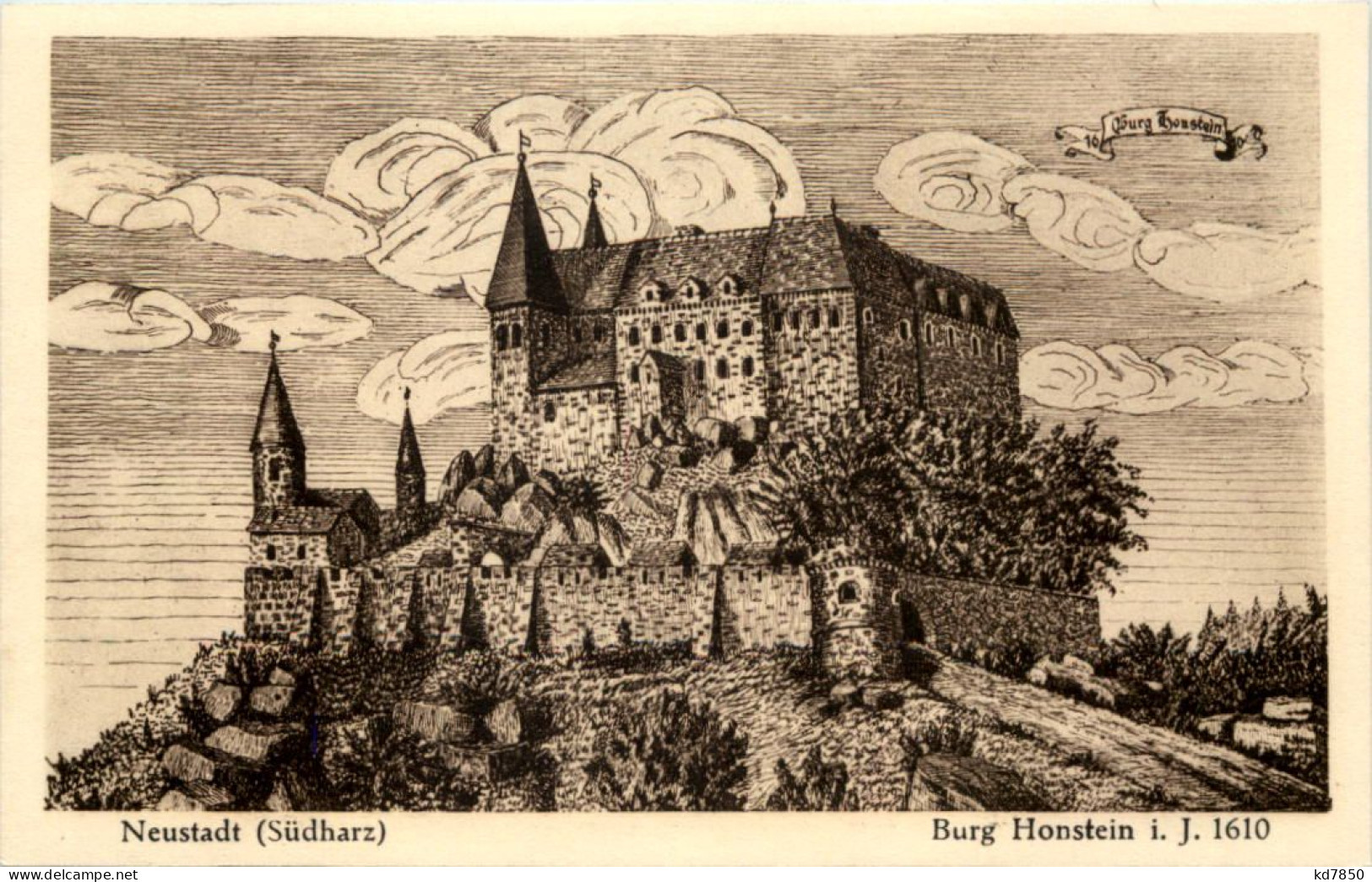 Neustadt Südharz - Burg Honstein - Nordhausen