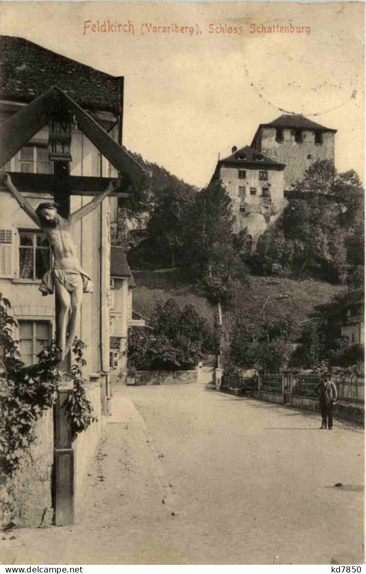 Feldkirch, Vorarlberg, Schloss Schattenburg - Feldkirch