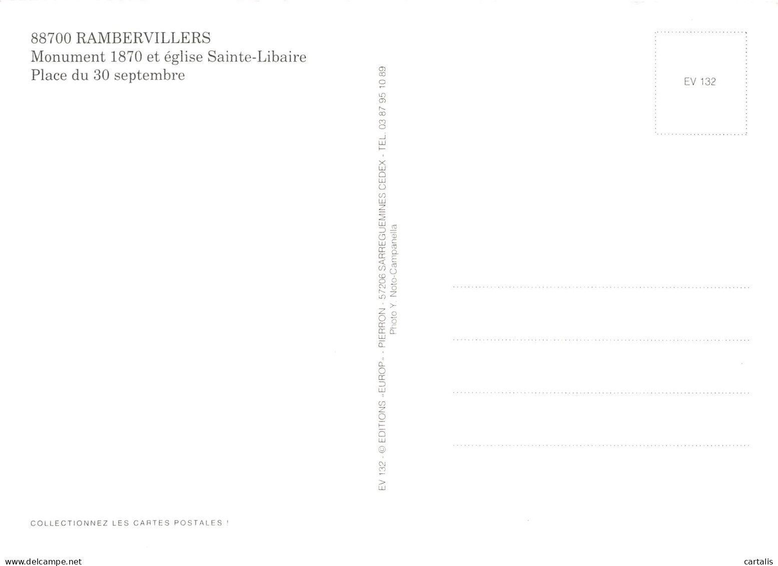 88-RAMBERVILLERS-N°C-4361-D/0295 - Rambervillers