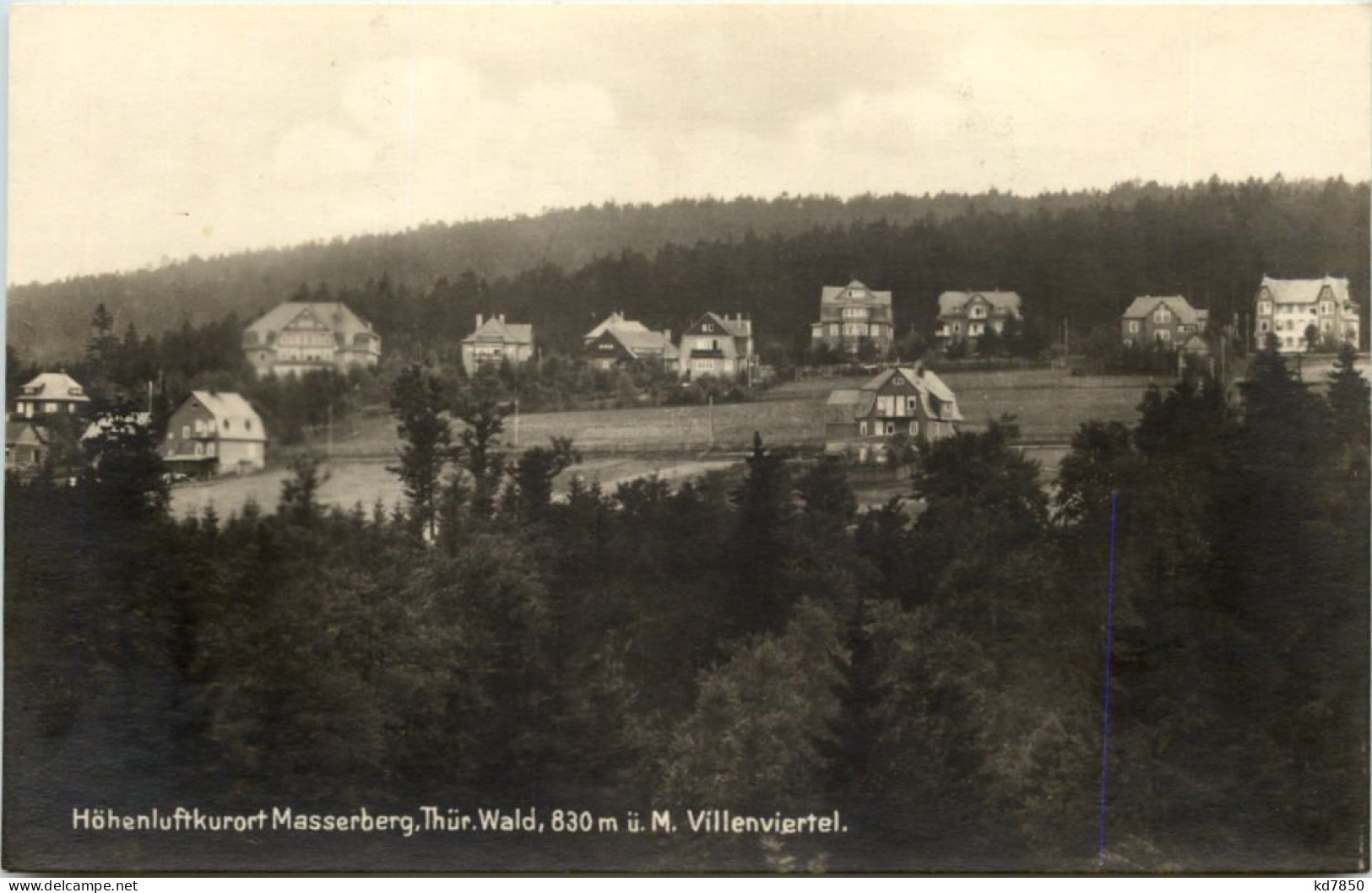 Masserberg - Villenviertel - Masserberg
