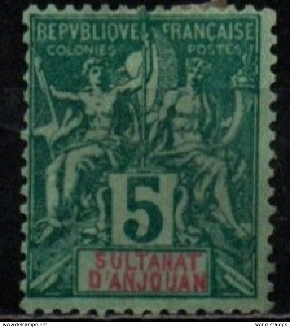 ANJOUAN 1892-99 * - Neufs