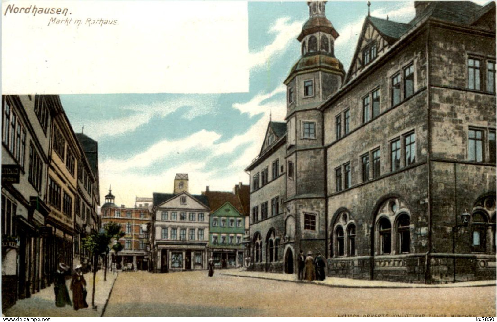 Nordhausen - Markt Mit Rathaus - Nordhausen