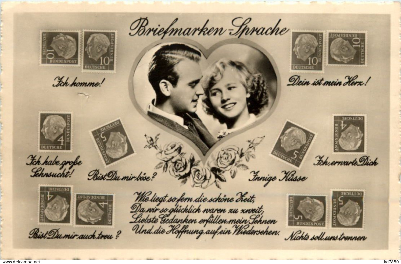 Briefmarken Sprache - Timbres (représentations)