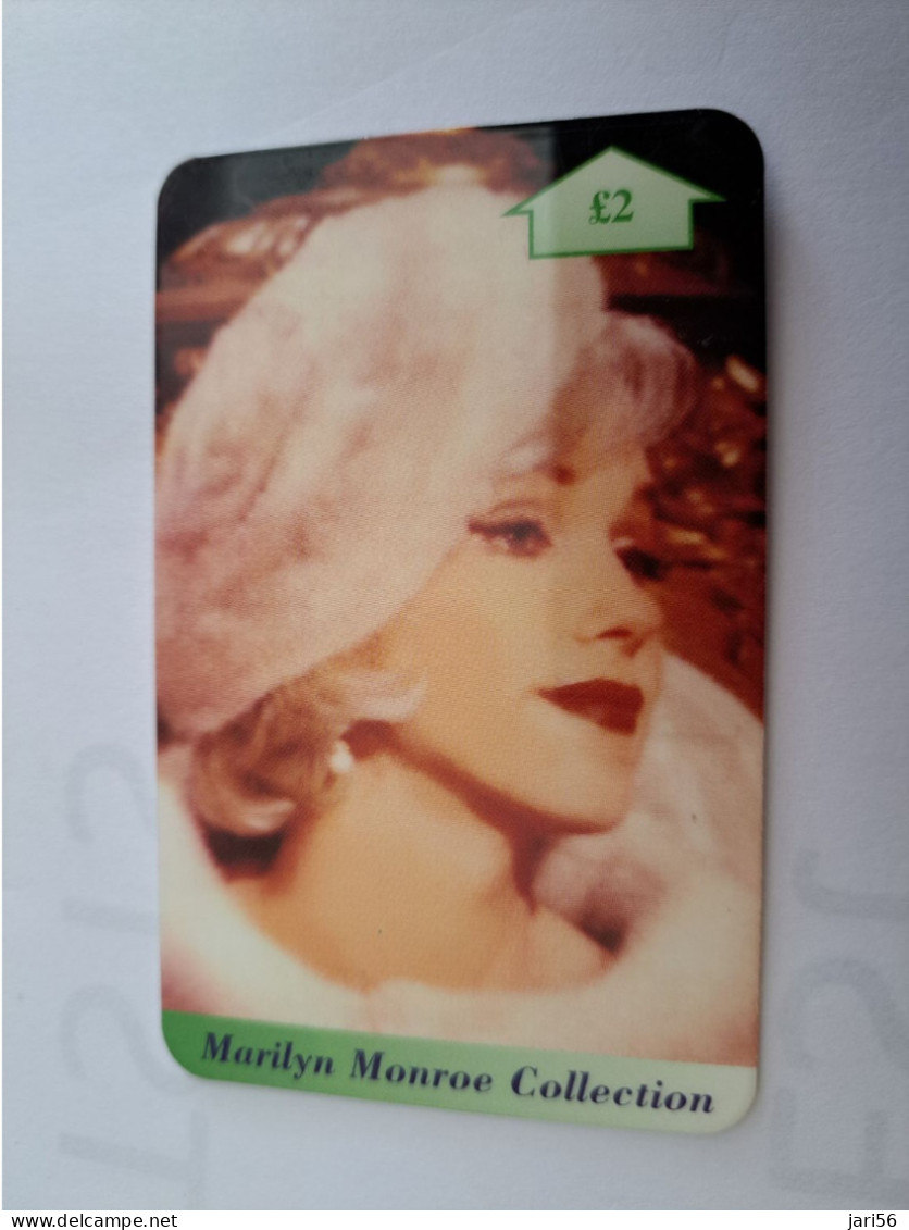 GREAT BRITAIN / 2 POUND / PREPAID  PHONECARD/ MARILYN MONROE COLLECTION / LIMITED EDITION/ MINT    **16521** - Collections