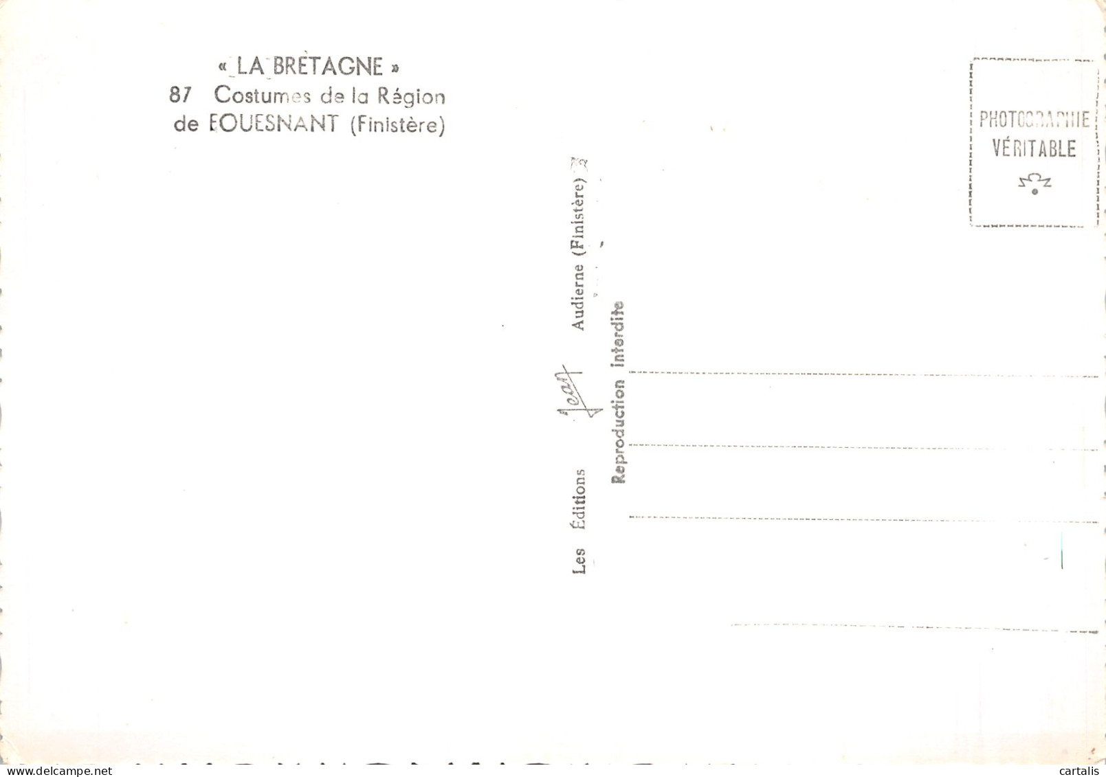 29-FOUESNANT-N°C-4362-B/0335 - Fouesnant