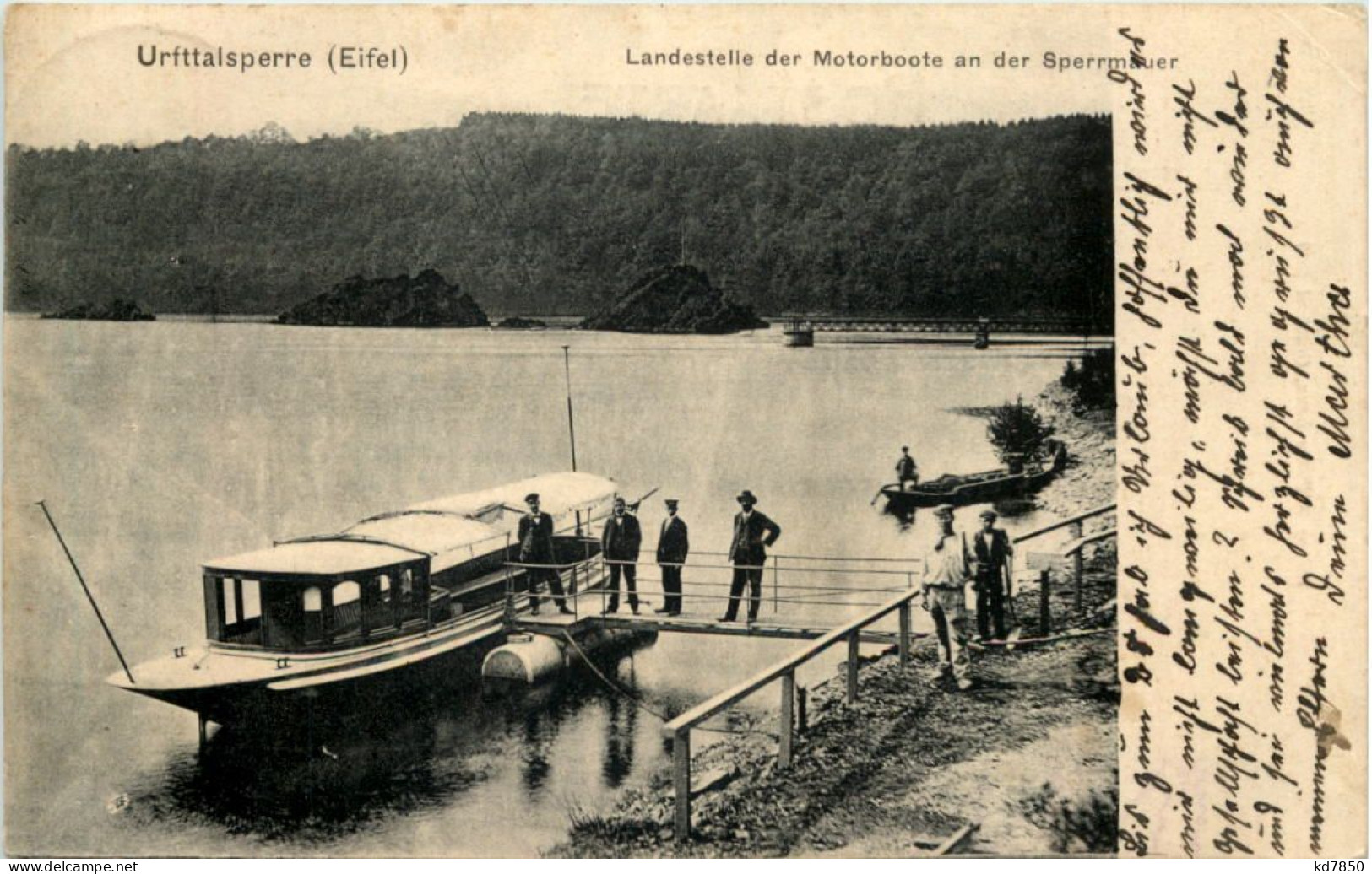 Urfttalsperre - Landestelle Der Motorboote - Euskirchen