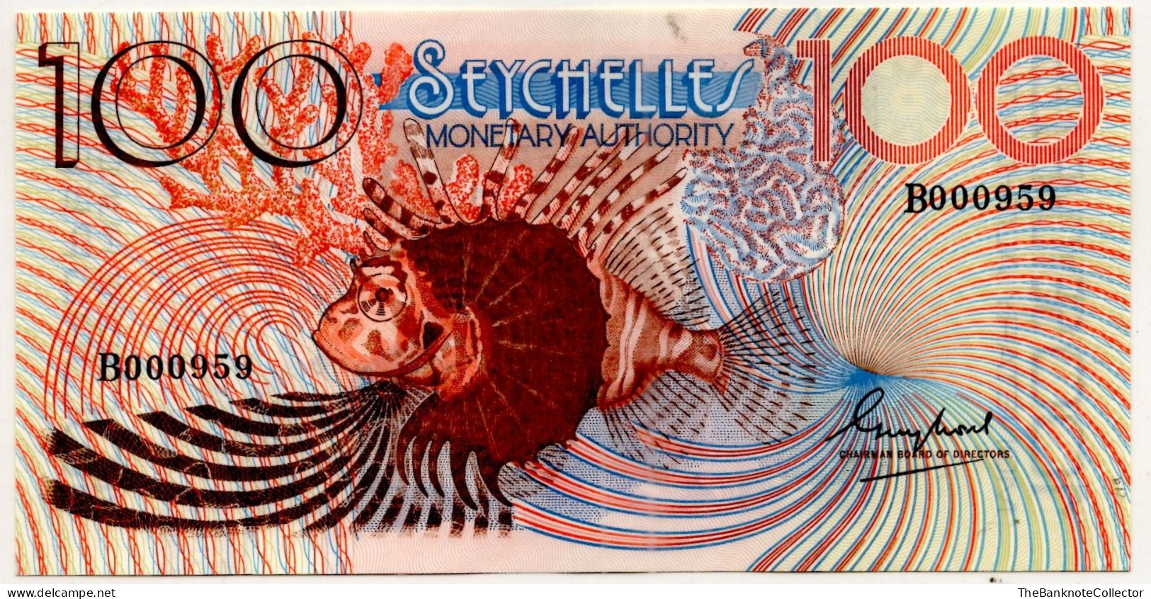 Seychelles 100 Rupees ND 1983 UNC P-31 - Seychellen