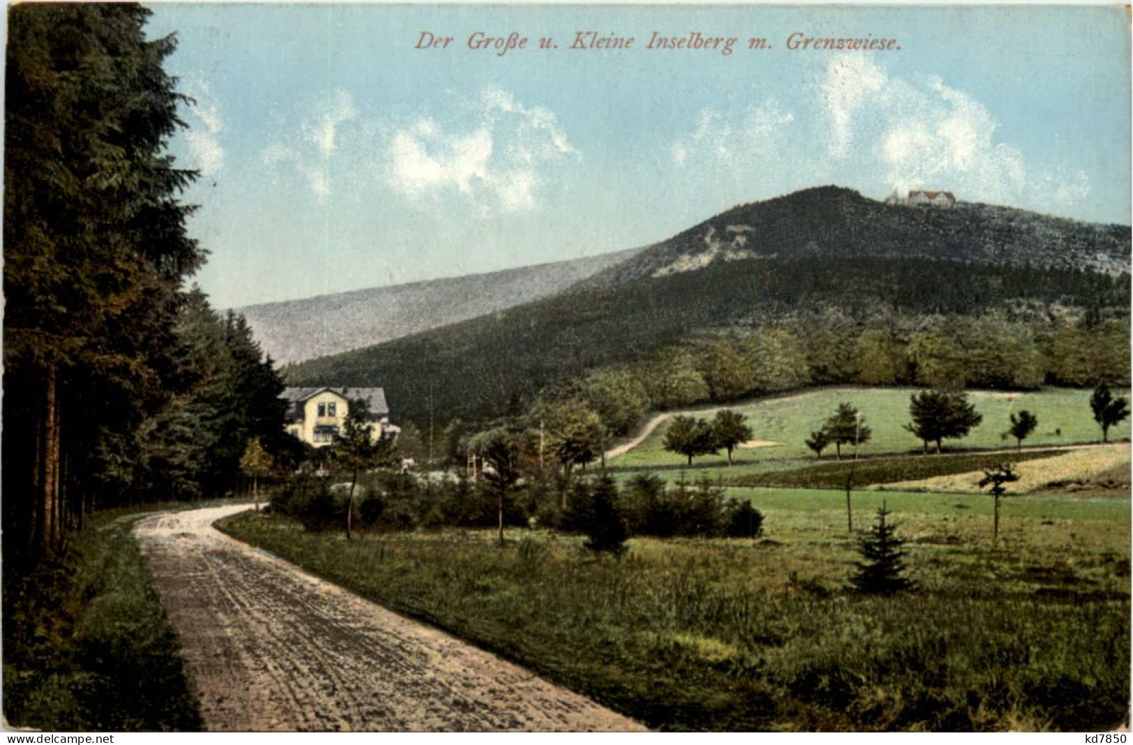 Inselberg Mit Grenzwiese - Gotha