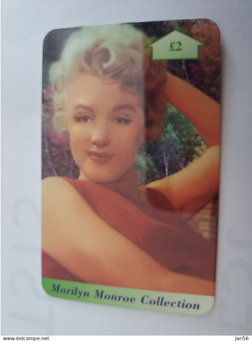 GREAT BRITAIN / 2 POUND / PREPAID  PHONECARD/ MARILYN MONROE COLLECTION / LIMITED EDITION/ MINT    **16522** - [10] Collections