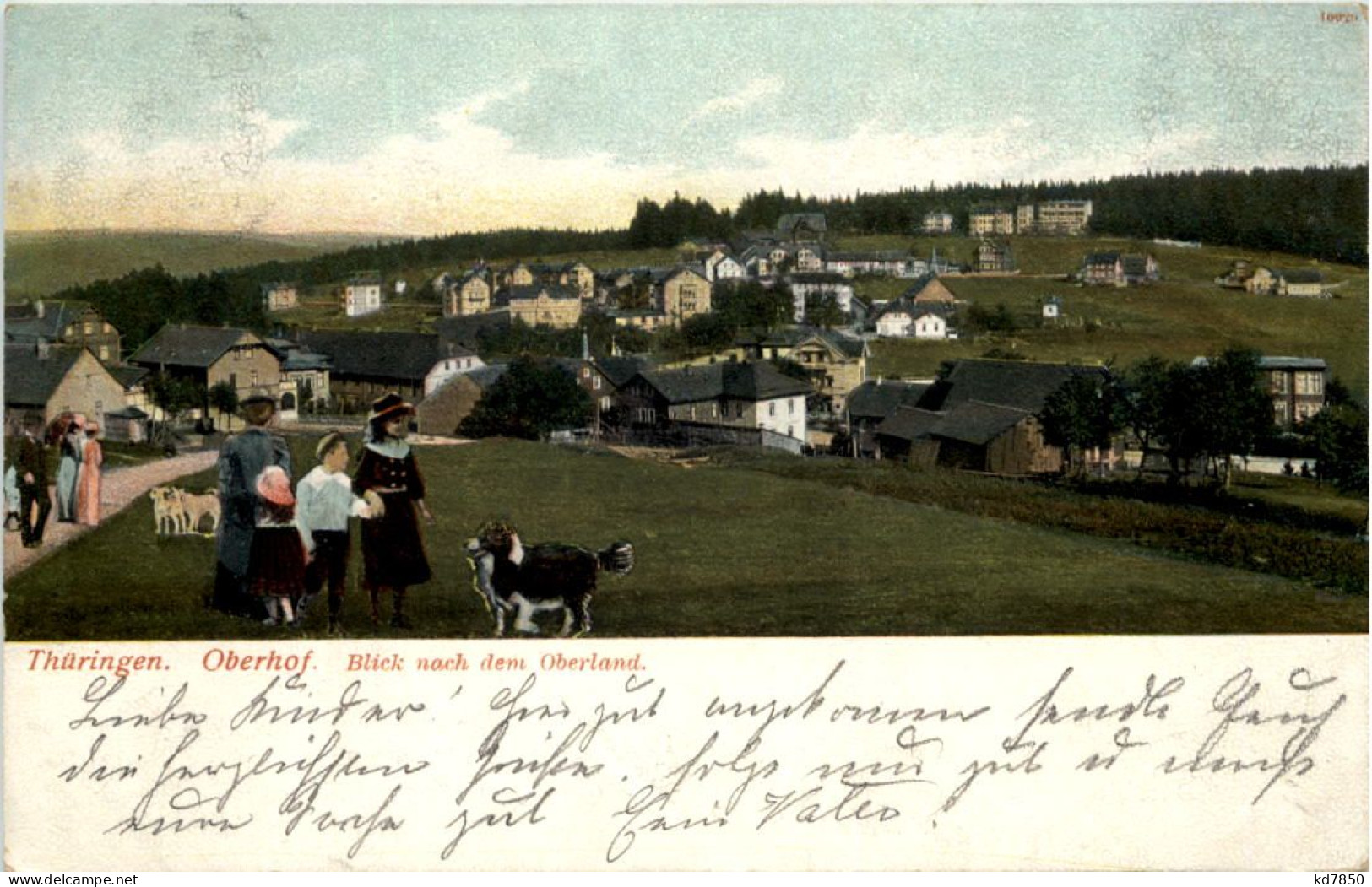 Oberhof - Blick Nach Dem Oberland - Oberhof