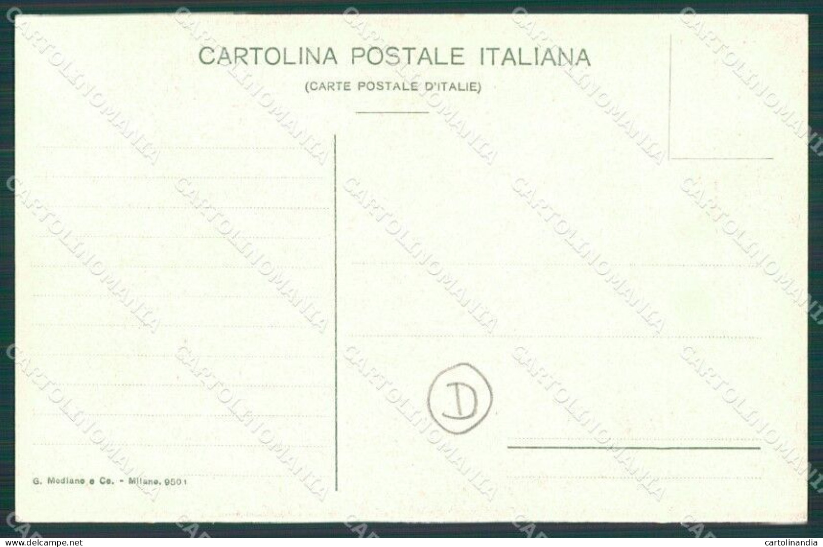 Vibo Valentia Pizzo Terremoto Delle Calabrie Cartolina QZ4272 - Vibo Valentia