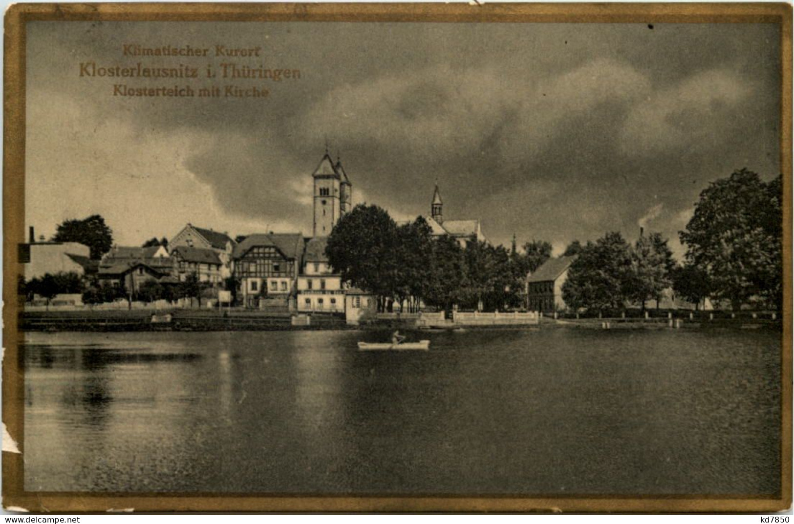 Klosterlausnitz - Klosterteich Mit Kirche - Bad Klosterlausnitz