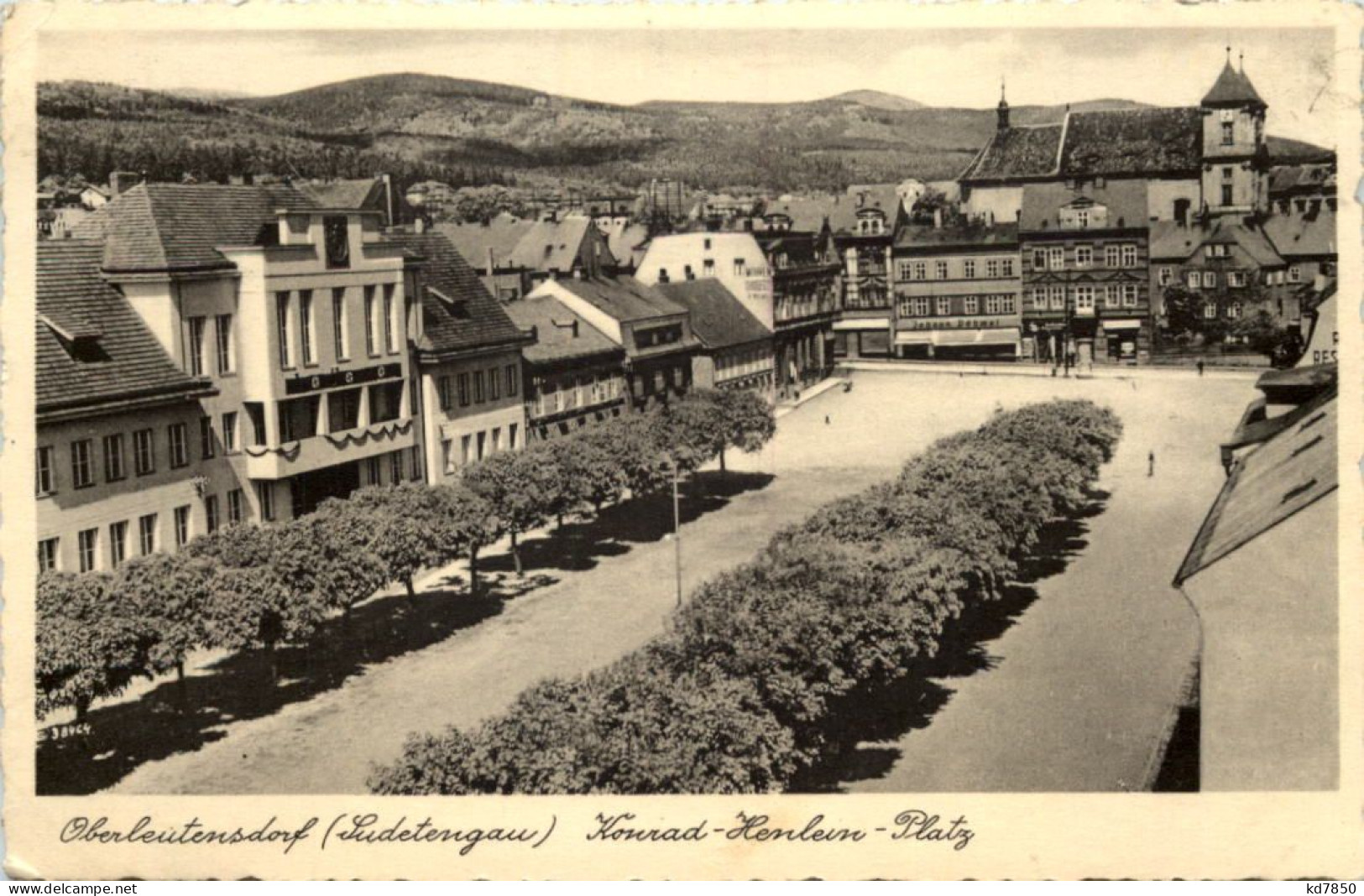 Oberleutensdorf - Sudeten - Konrad Henlein Platz - Sudeten