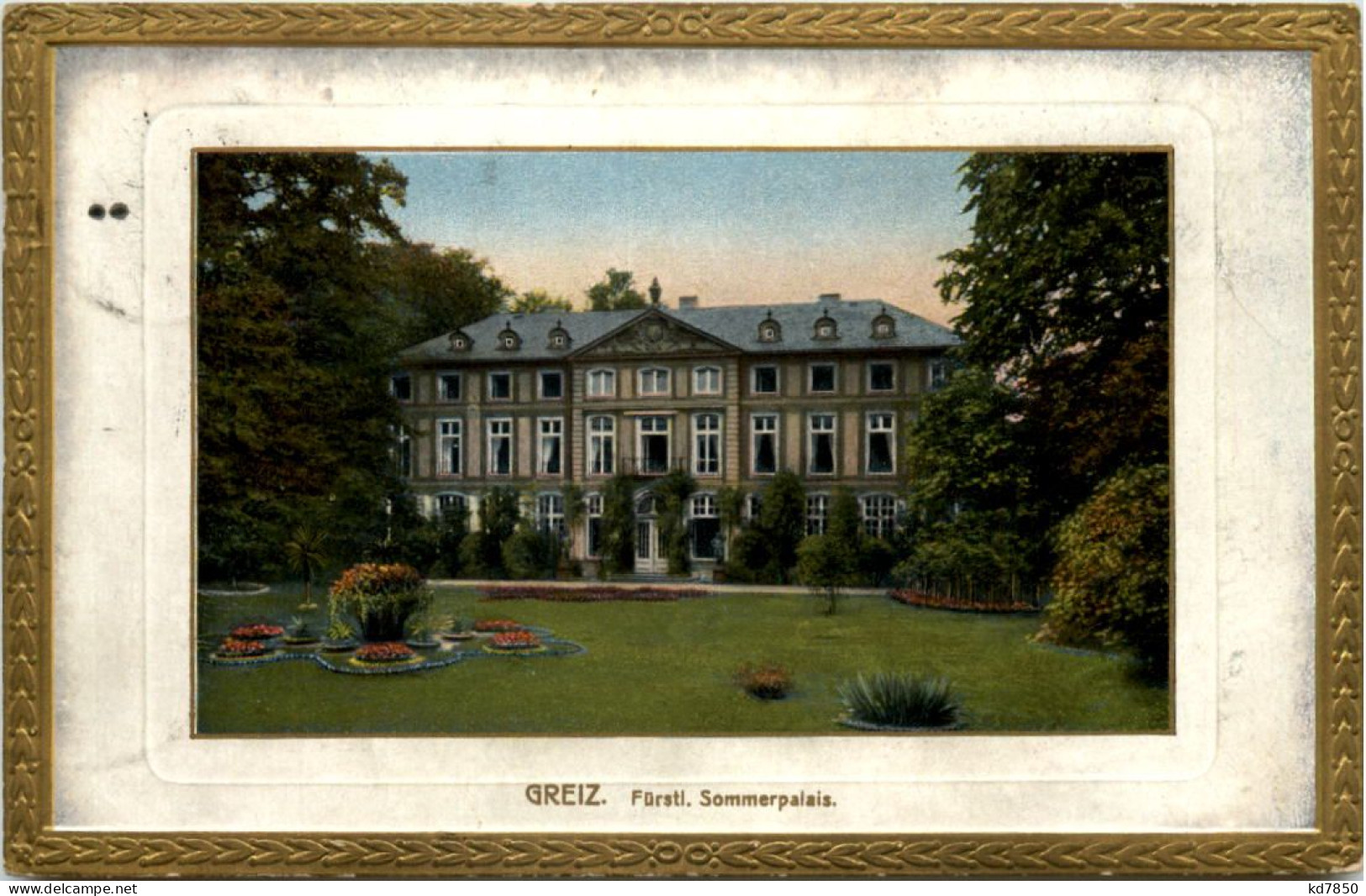 Greiz - Fürstl. Sommerpalais - Greiz