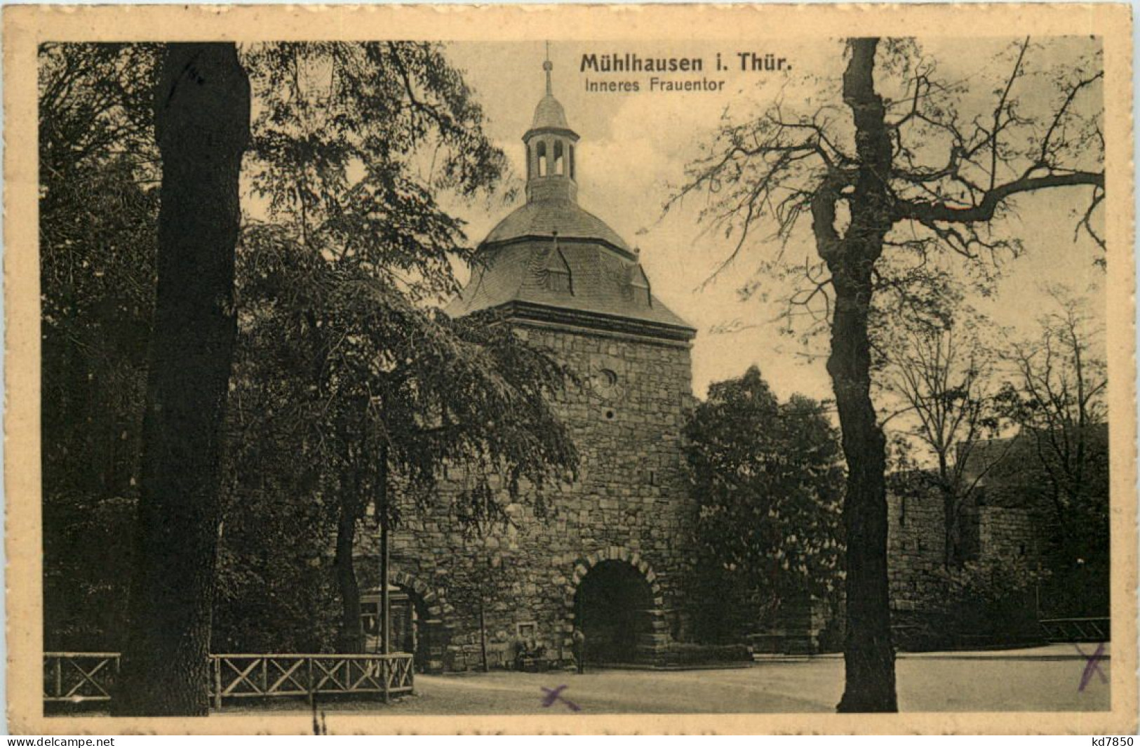 Mühlhausen - Inneres Frauentor - Muehlhausen