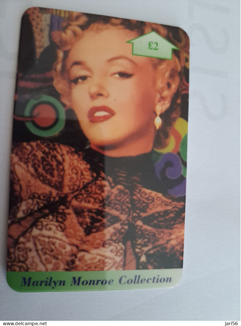 GREAT BRITAIN / 2 POUND / PREPAID  PHONECARD/ MARILYN MONROE COLLECTION / LIMITED EDITION/ MINT    **16523** - Collezioni