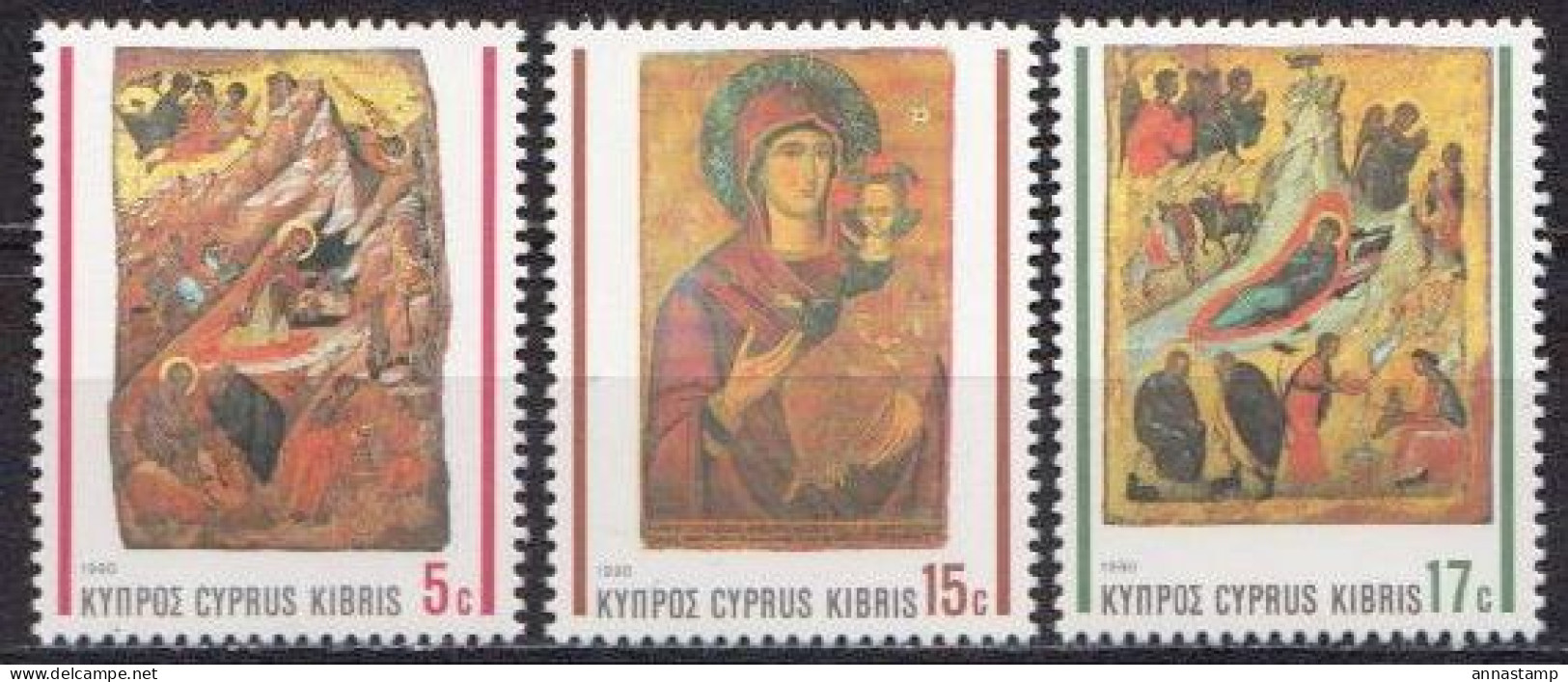 Cyprus MNH Set - Religious