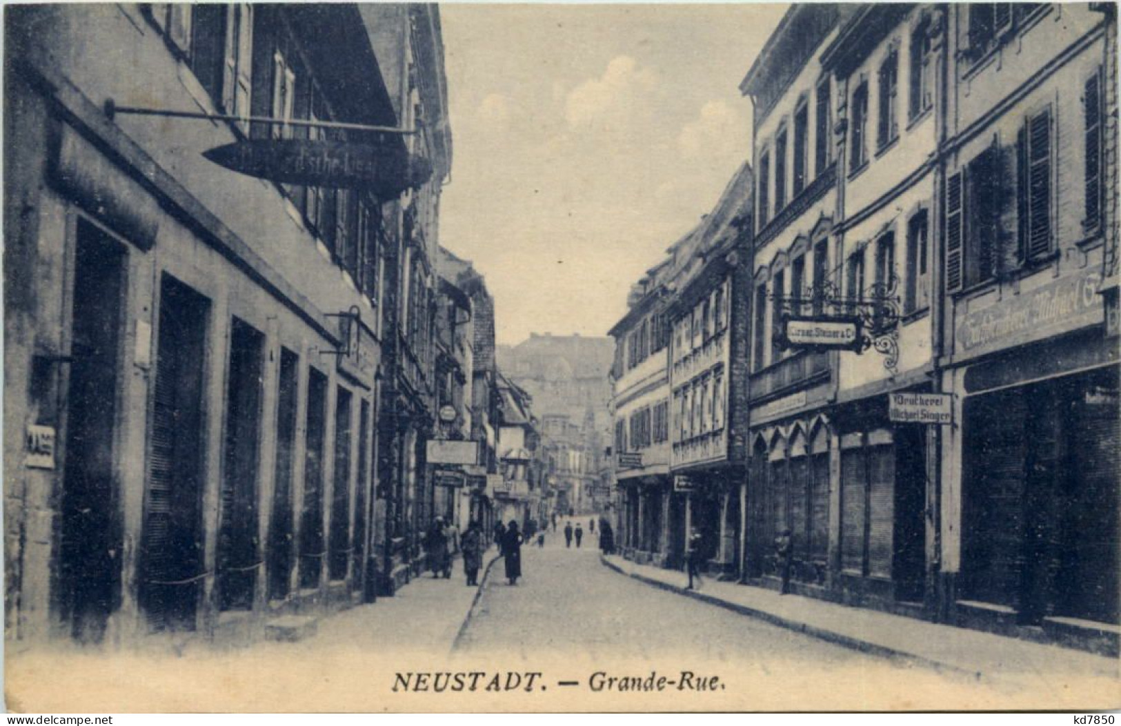 Neustadt - Grande Rue - Neustadt (Weinstr.)