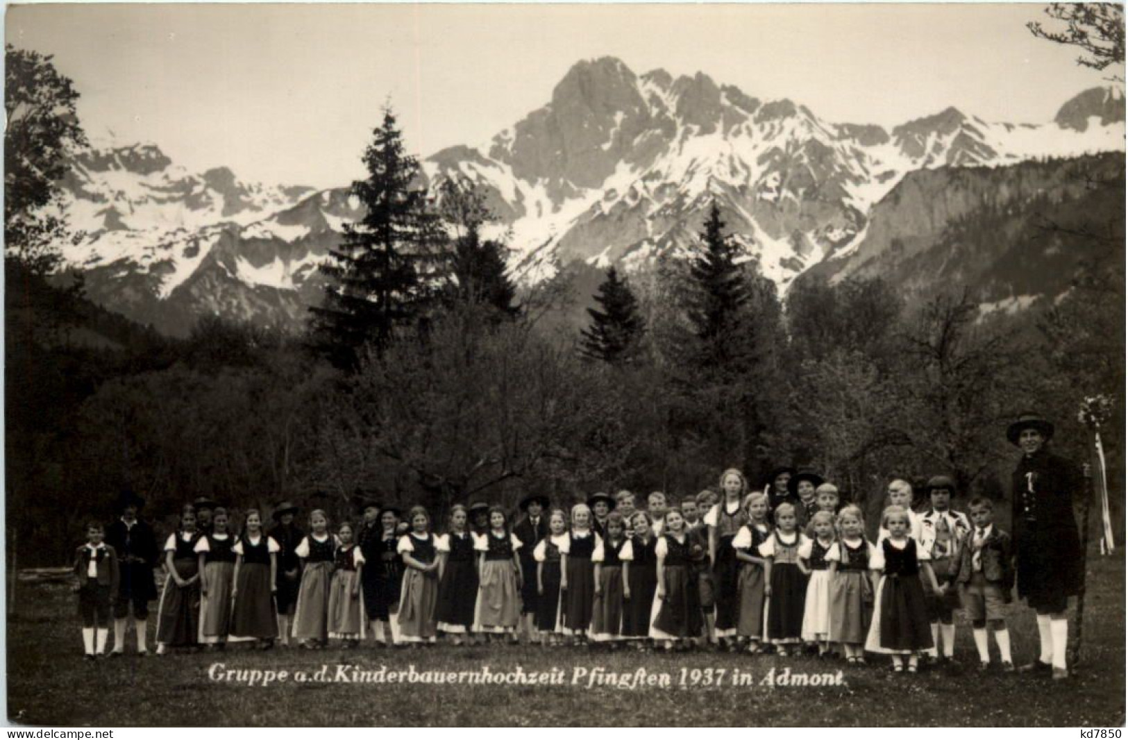 Admont - Kinderbauernhochzeit 1937 - Admont