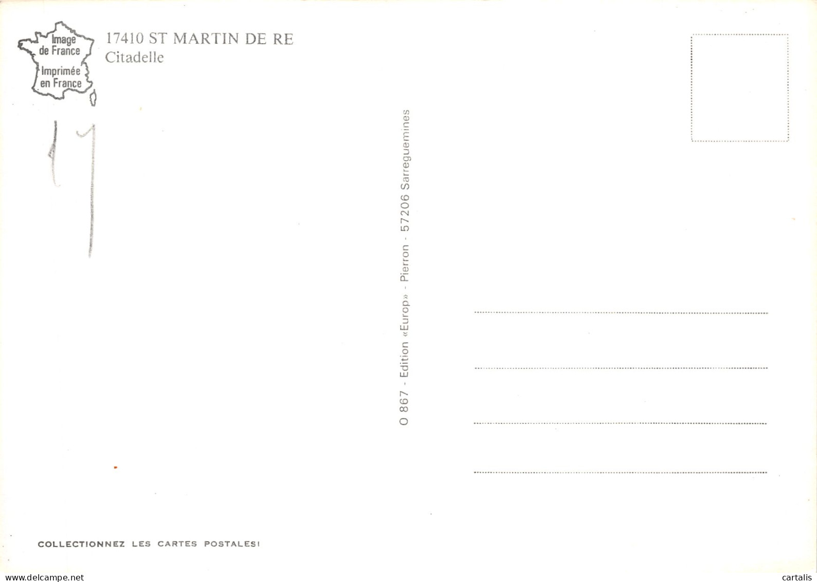 17-SAINT MARTIN DE RE-N°C-4363-C/0199 - Saint-Martin-de-Ré