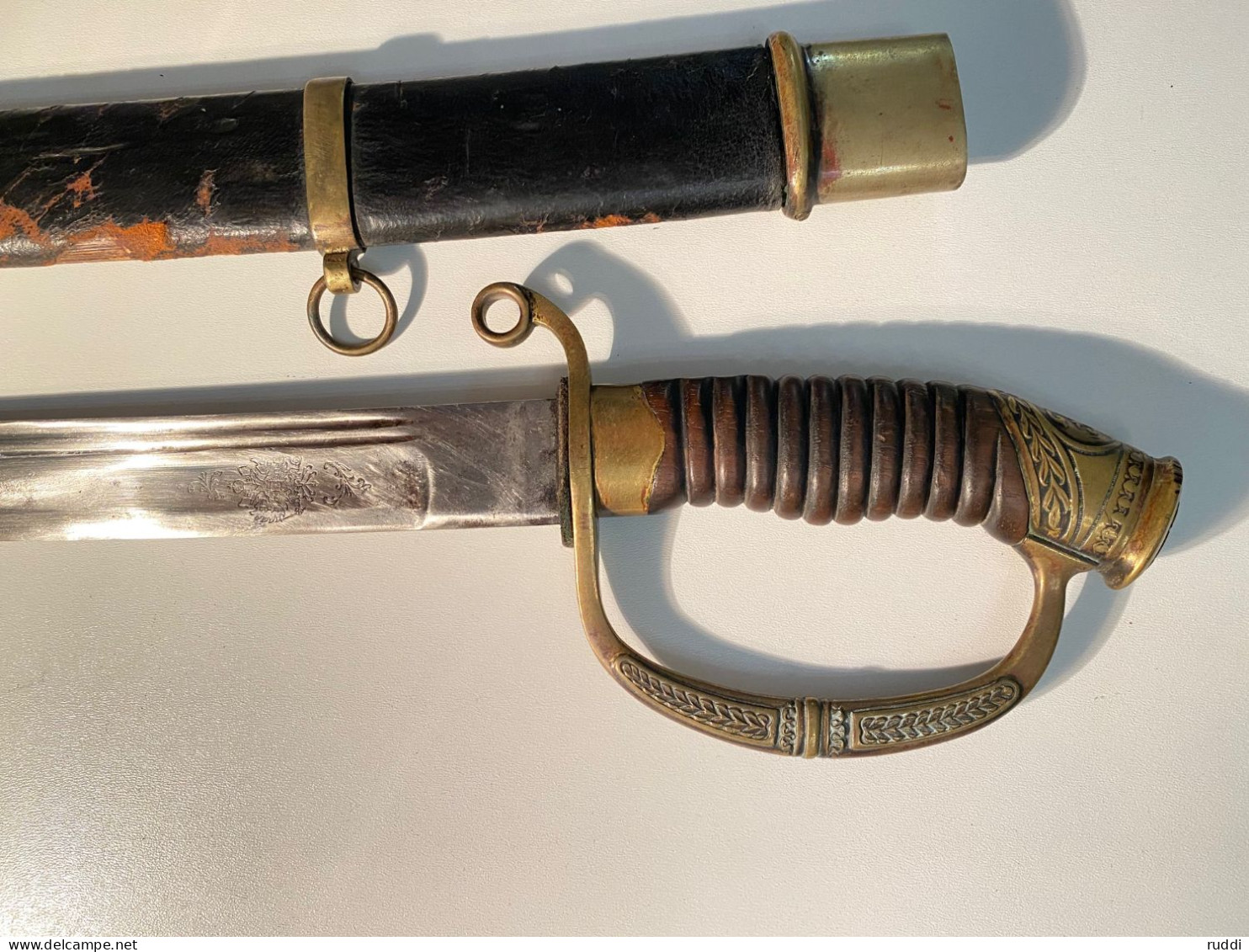 Zlatoust Russian Dragoon Officer's Saber Shashka M 1909 / Sabre d'officier de dragon russe Zlatoust Shashka mod. 1909