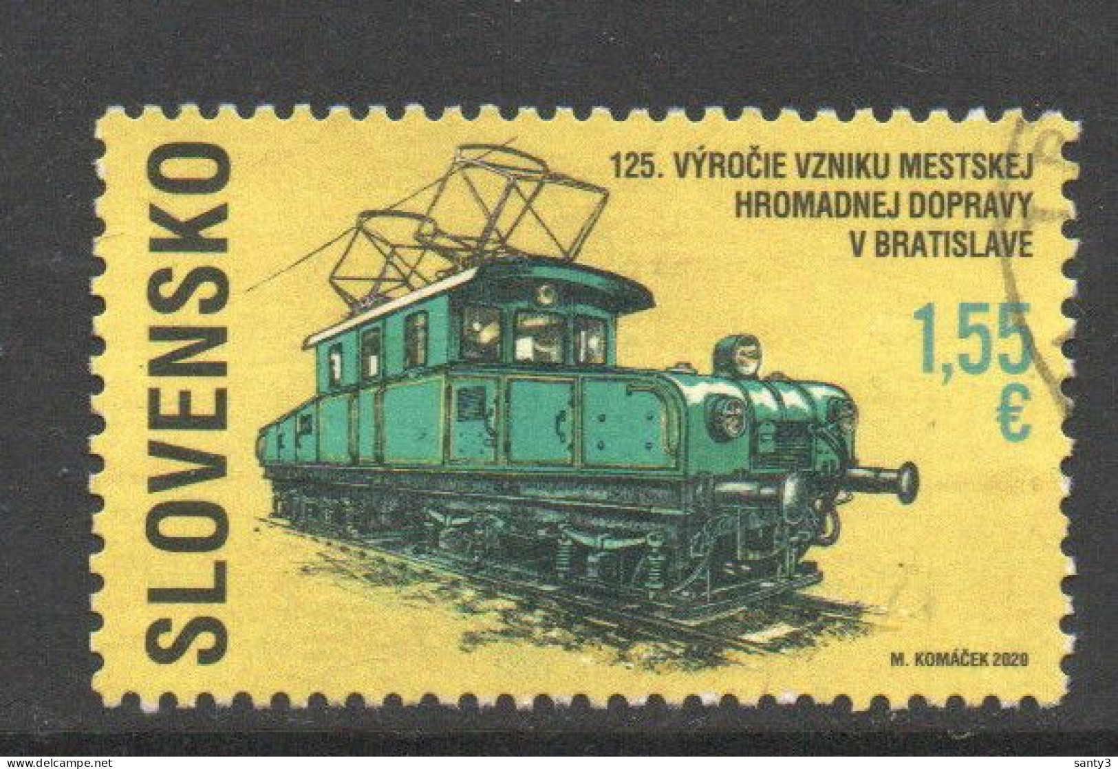 Slowakije 2020 Yv 799 Gestempeld - Used Stamps